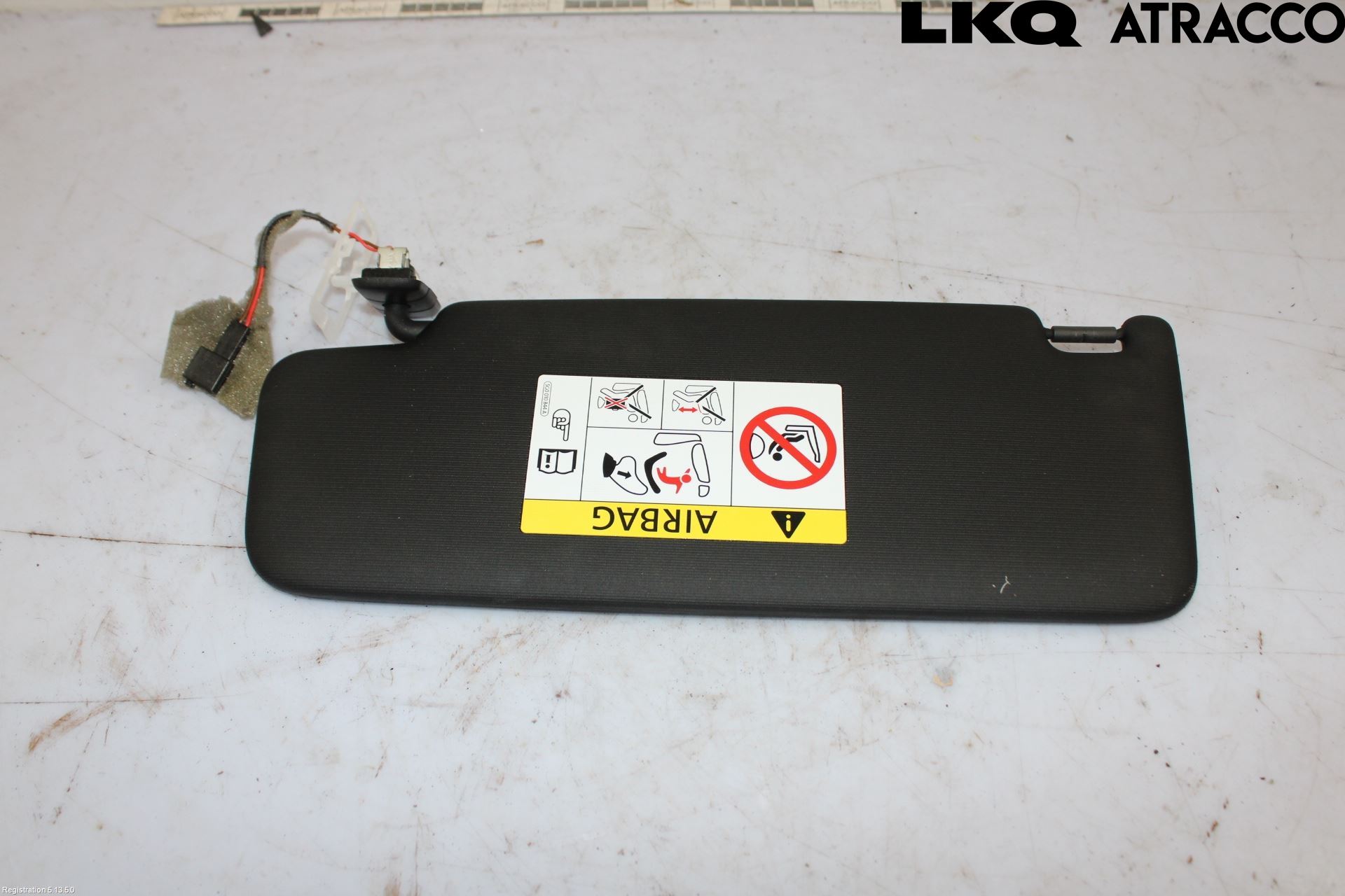 Volkswagen VW GOLF / E-GOLF VII 13-20 Innr Solskjerm