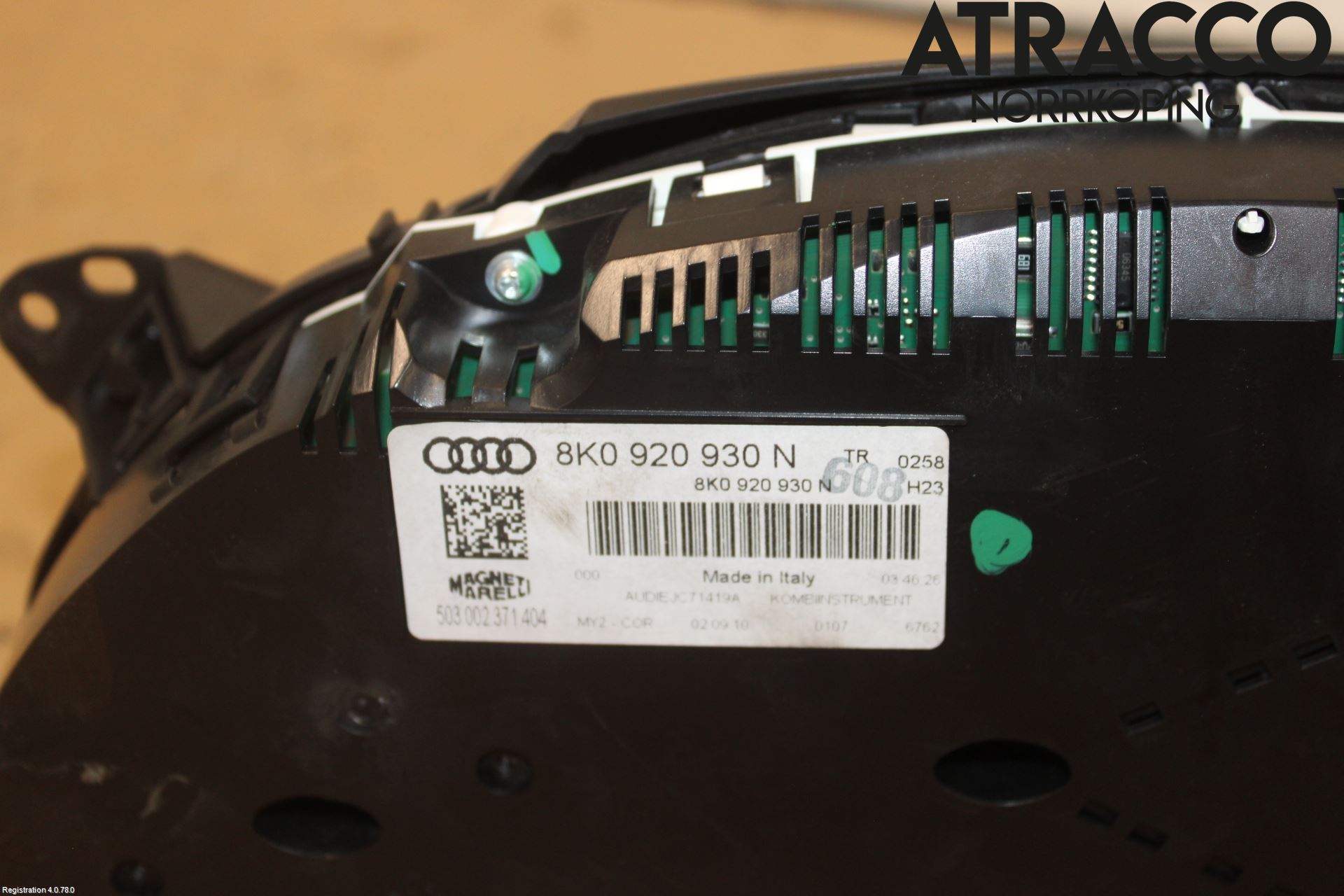 Audi A4/S4 08-11 Instr Kombinert