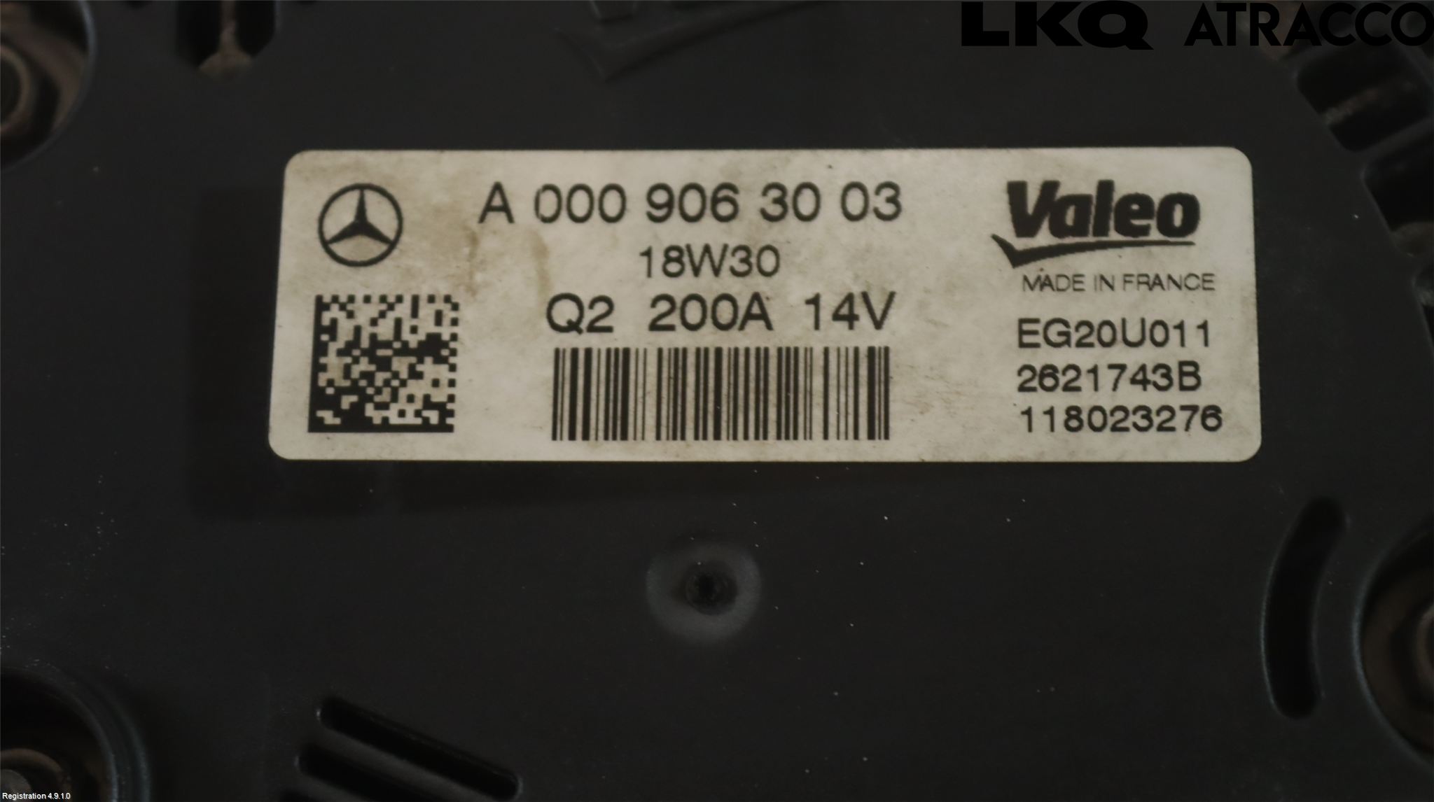Mercedes-Benz MB C-KLASS (W205) 14-21 Dynamo