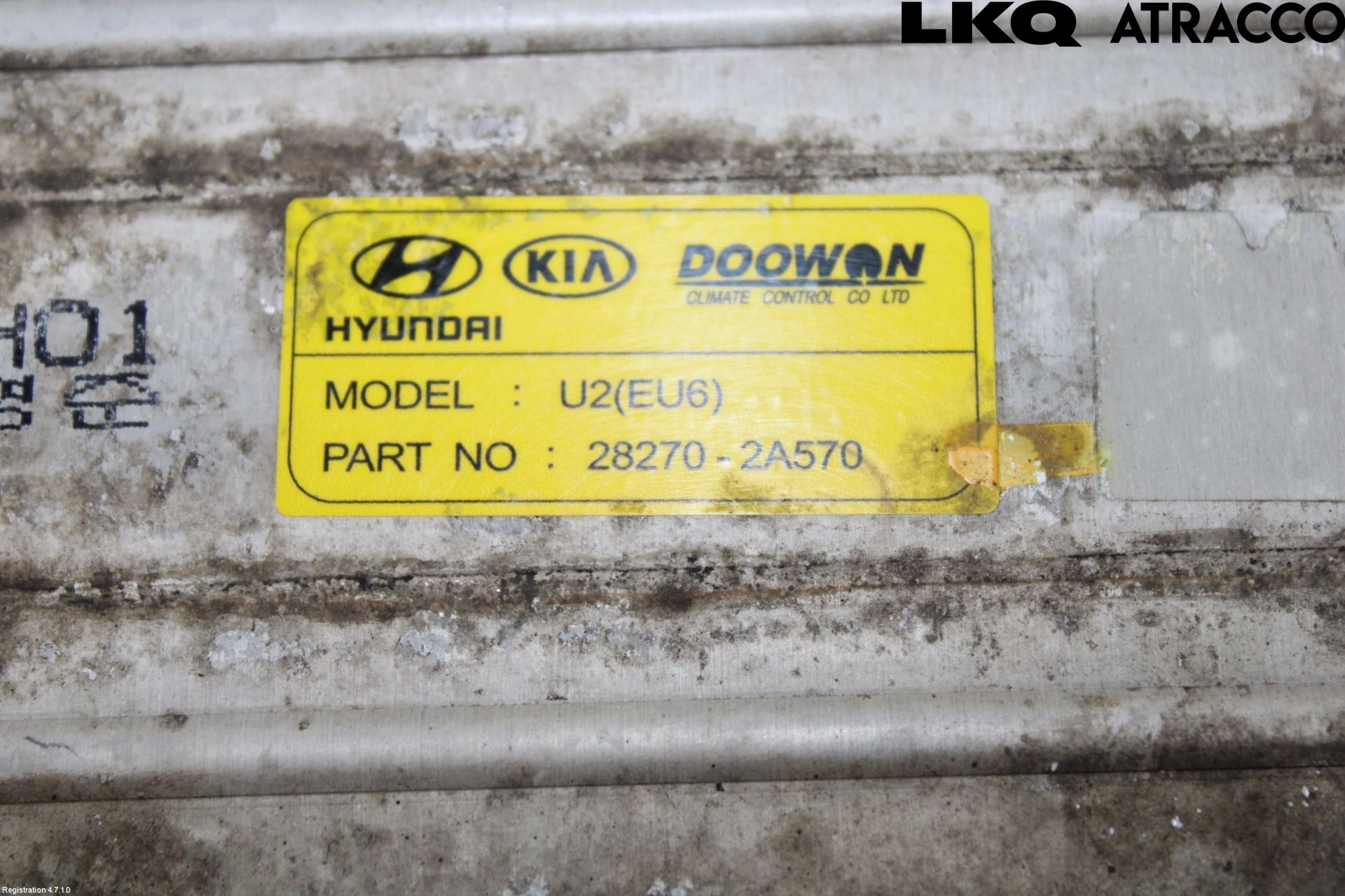 Kia CEED 12-18 Intercooler Radiator