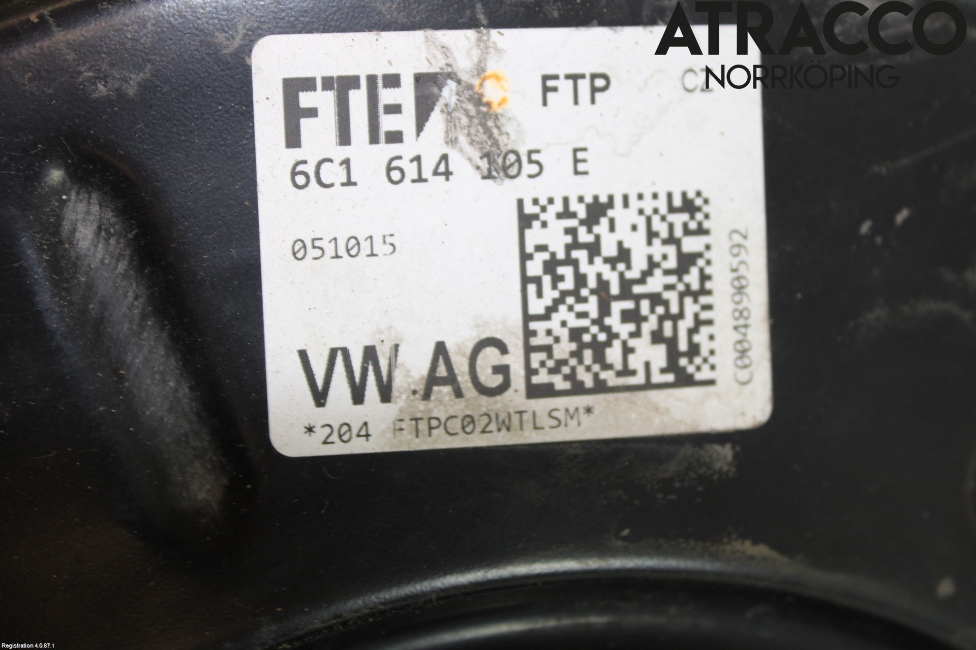 Skoda FABIA 15-21 Bremseservo