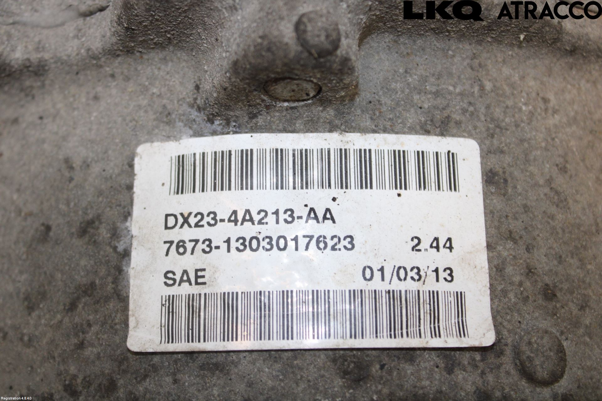 Jaguar XJ X351        10- Bakaksel Kardang Bak -Diff