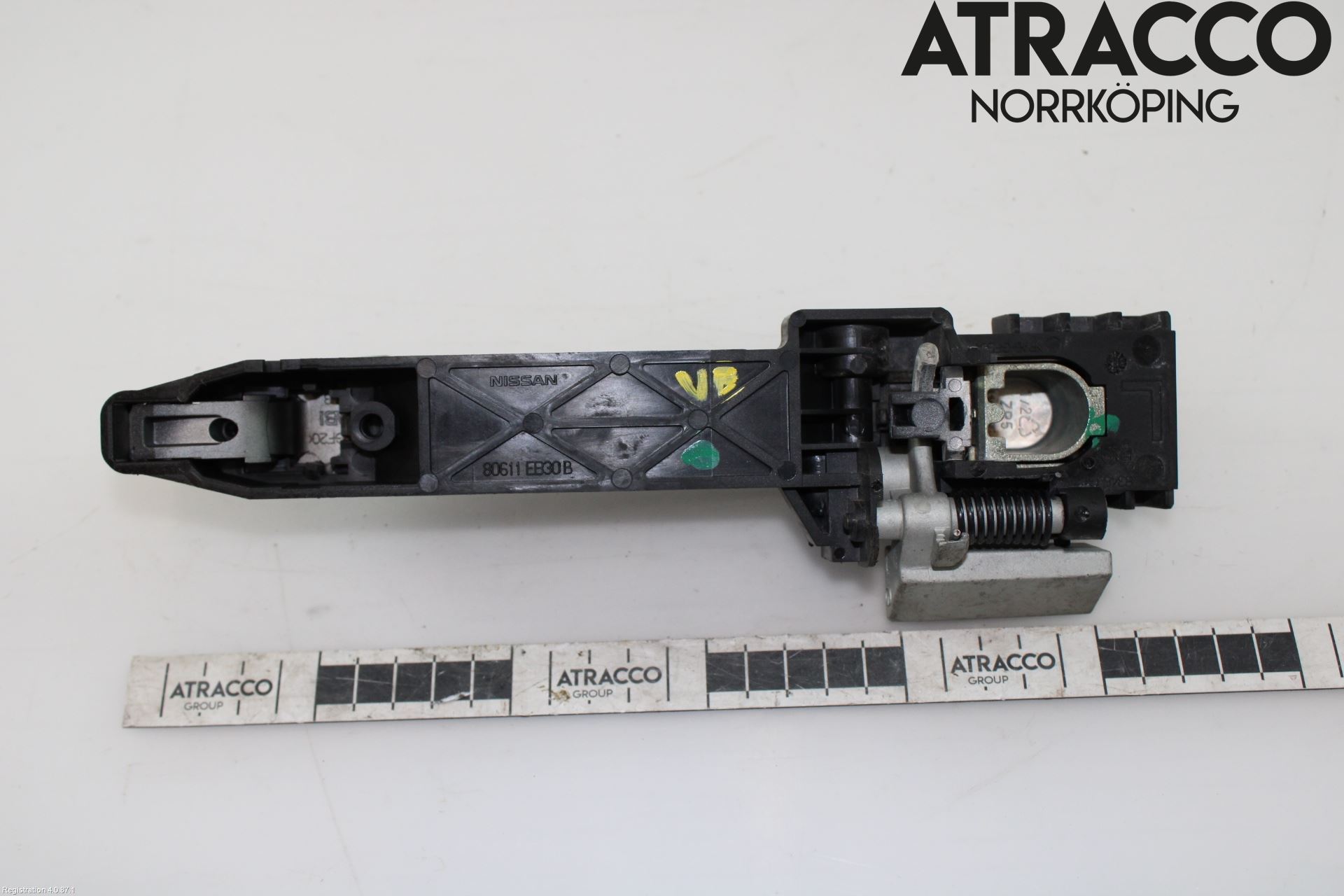 Nissan NAVARA 05-16 Dørhandtak Ytre Venstre