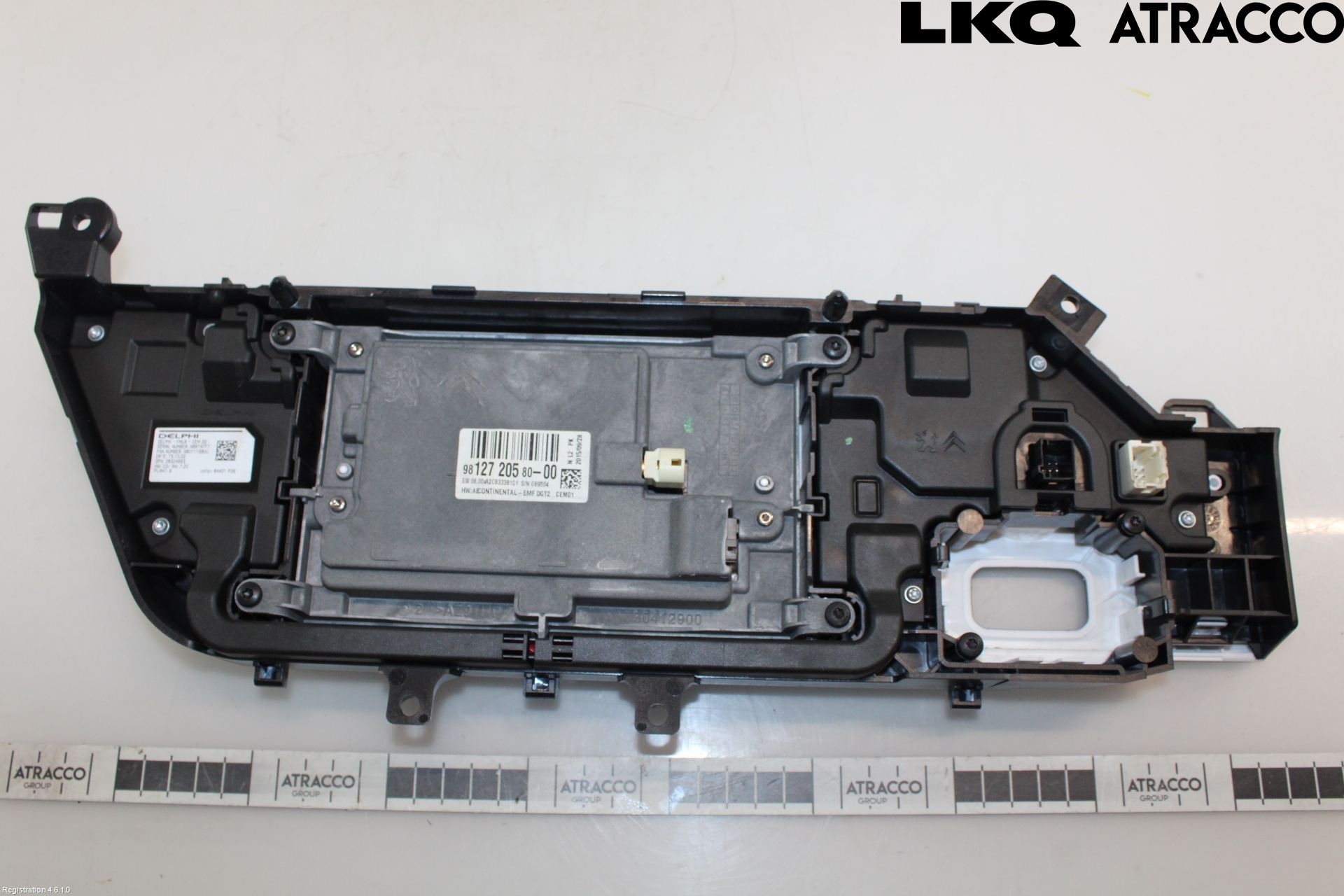 Citroen C4 GRAND PICASSO 14-18 Instr Skjerm Dvd-Gps-Ac-Tlf