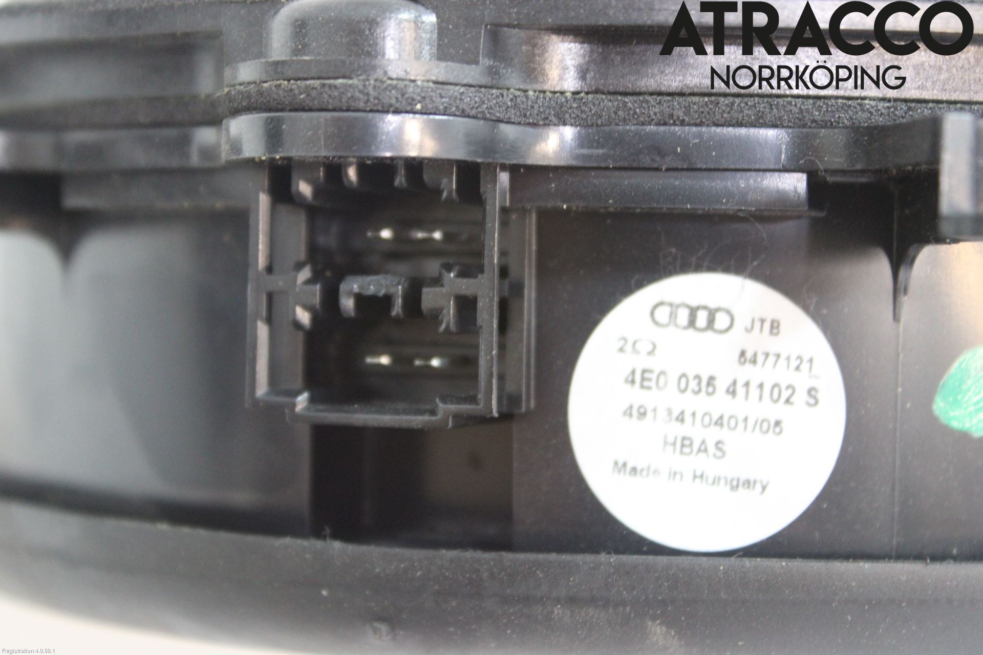 Audi A8/S8 4E  02-09 Innr Høyttaler