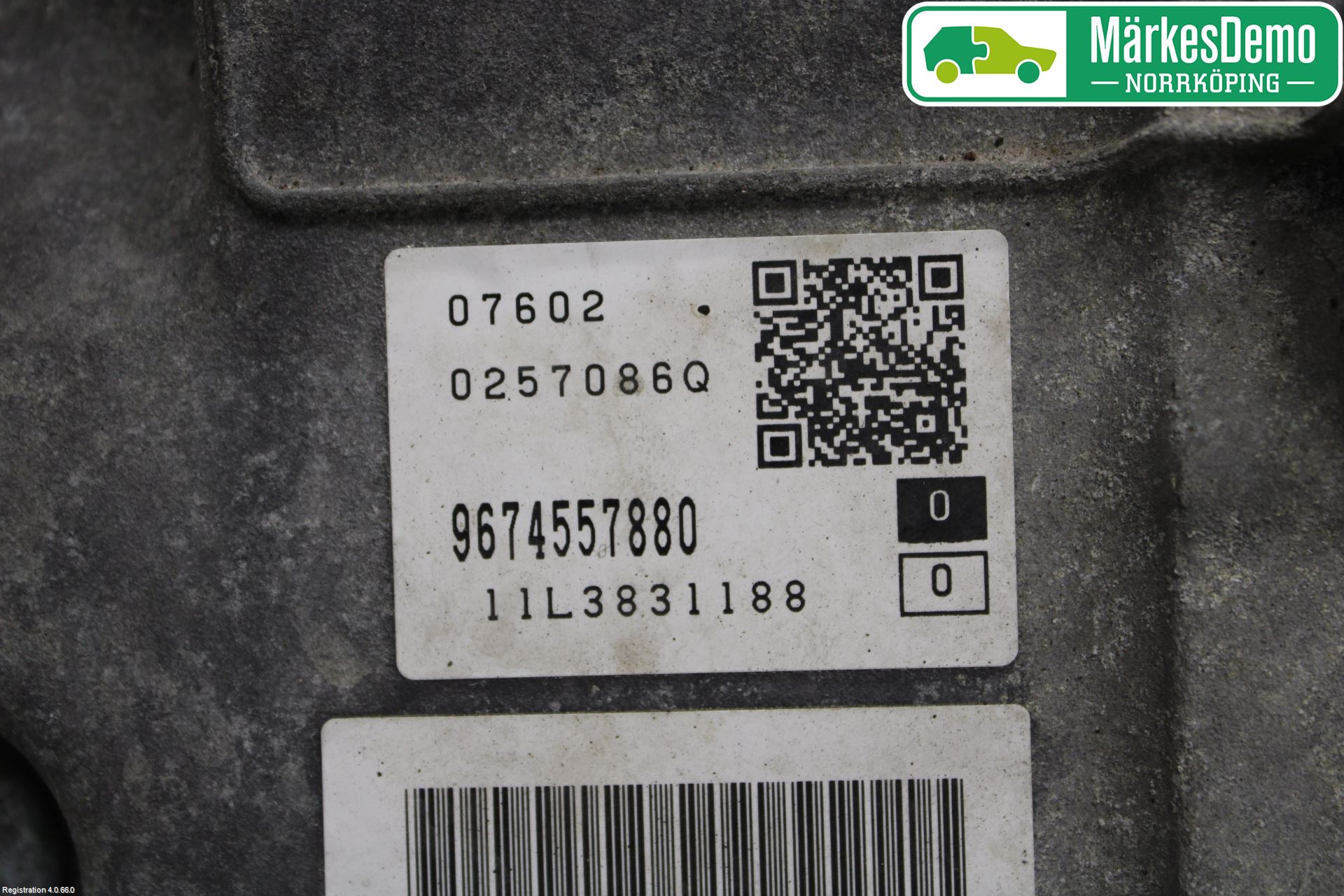 Peugeot 508 11-18 Gearkasse Automat