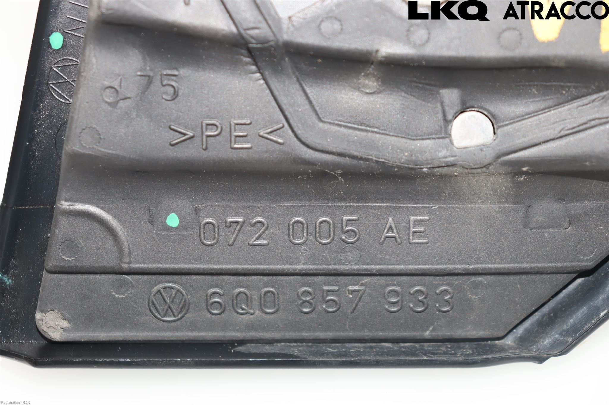 Volkswagen VW POLO 02-05 Speil V M-El Justering