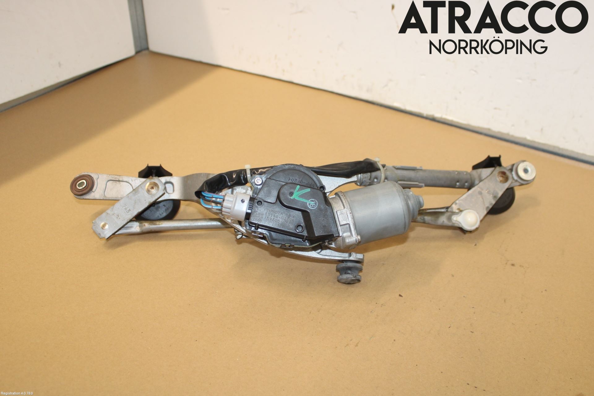 Toyota AURIS 07-09 Viskeroverføring Frontrute