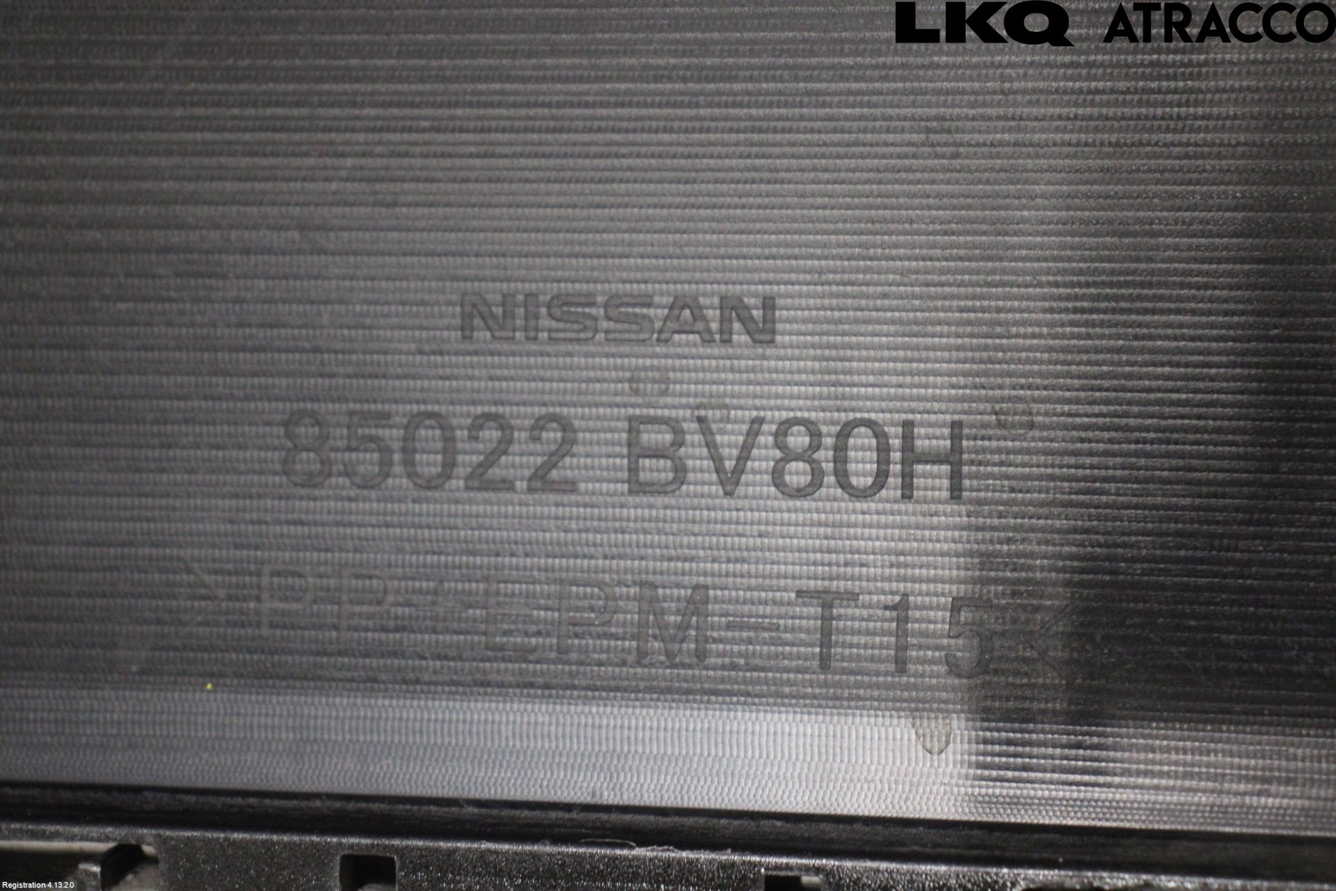 Nissan JUKE 14-19 Støtfanger Bak Overtrekk