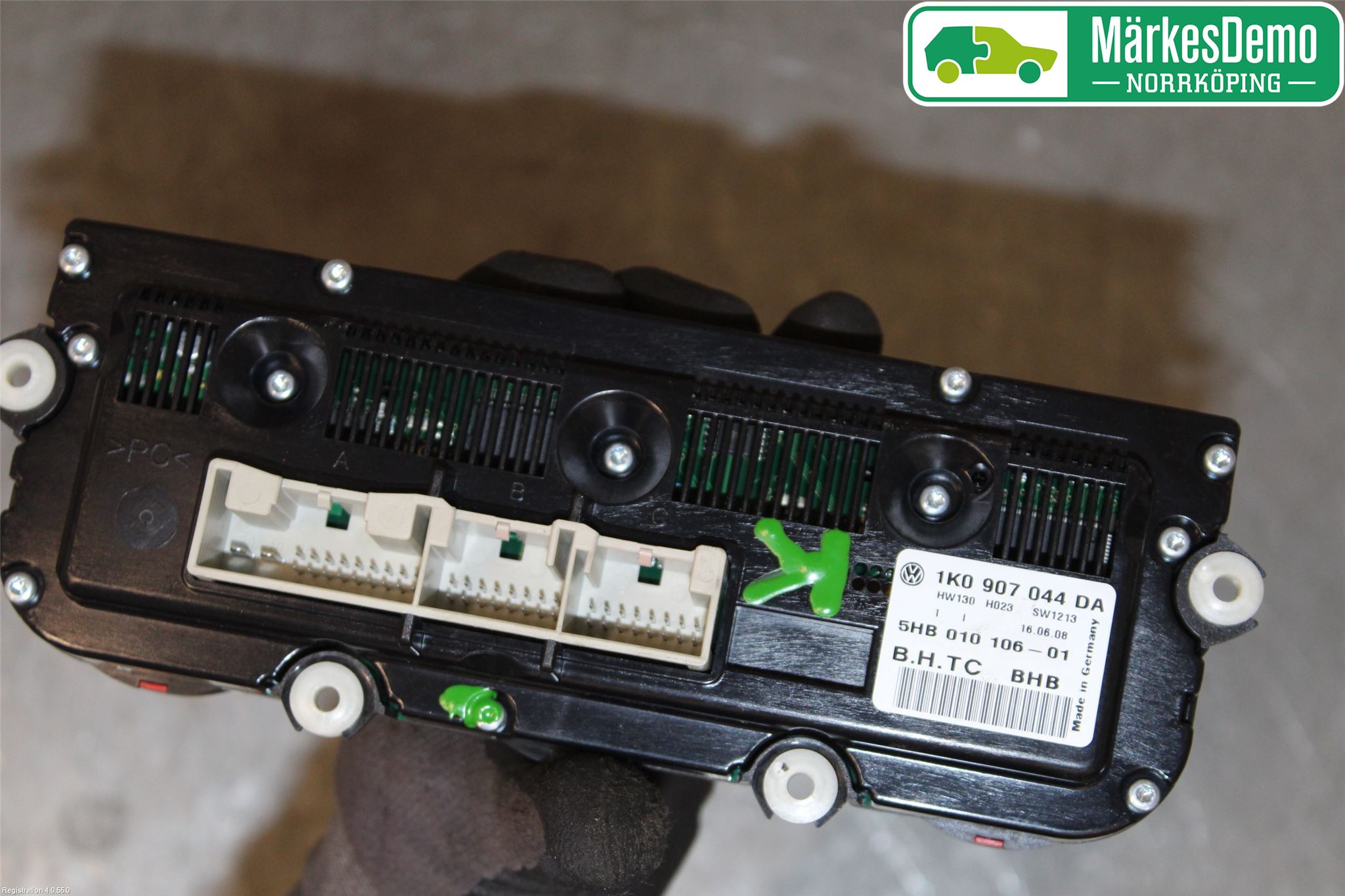 Volkswagen VW JETTA V 06-10 Varmeapparat Panel(Regulering)