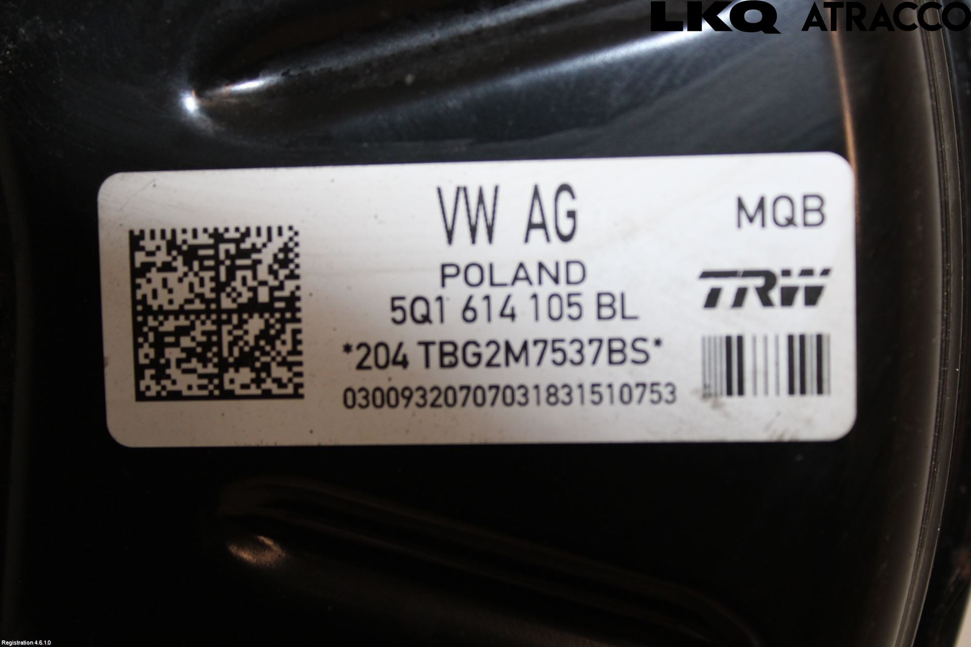 Volkswagen VW PASSAT 15-19 Bremseservo