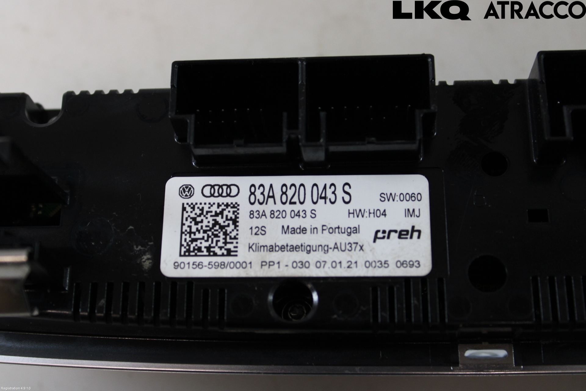 Audi Q3 F3 19- Varmeapparat Panel(Regulering)
