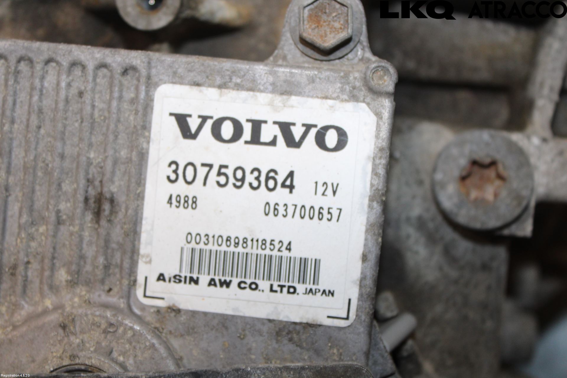 Volvo S80 07-13 Gearkasse Automat