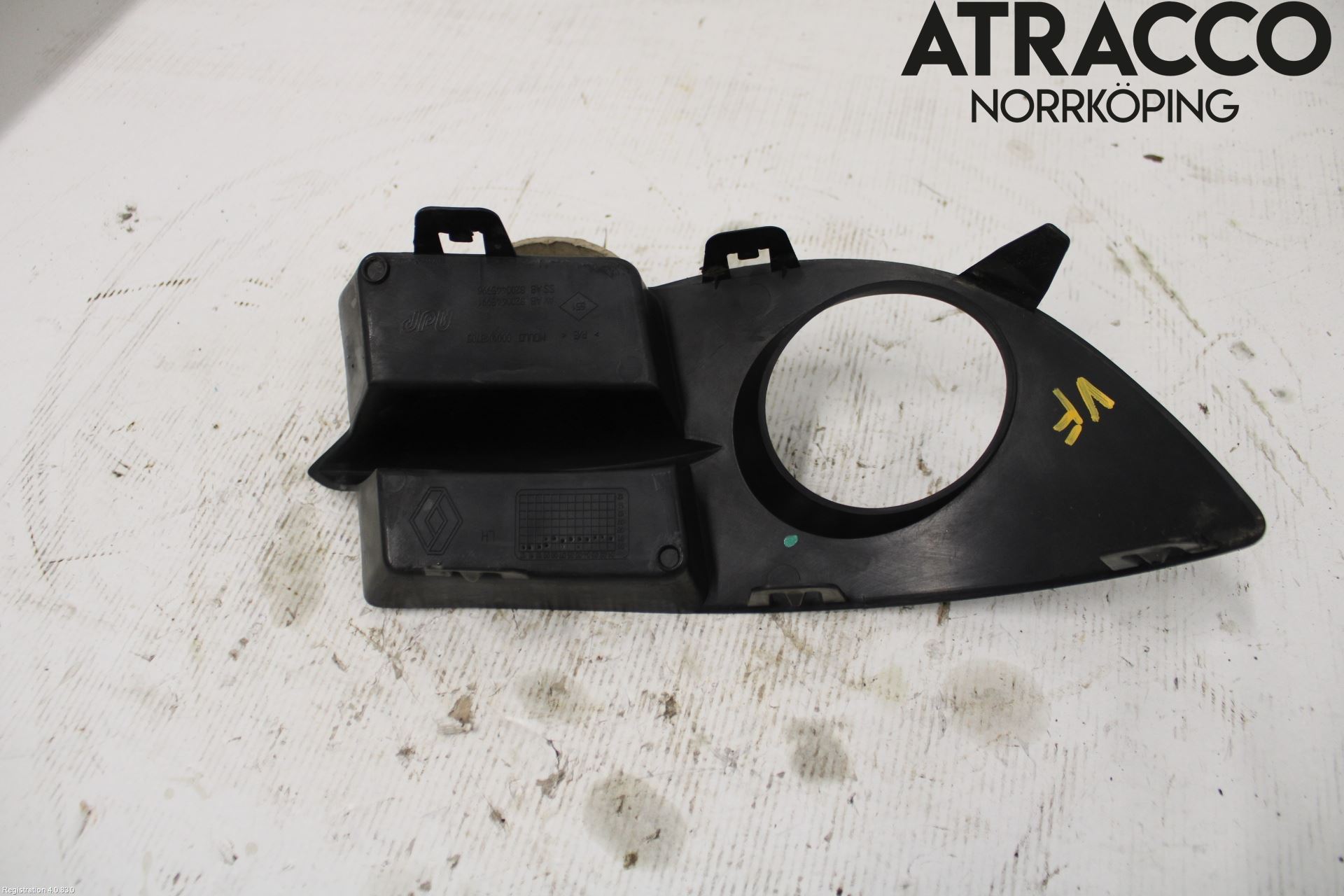 Renault CLIO II 01-08 Frontlykt Kurve-Tåkelys Ramme