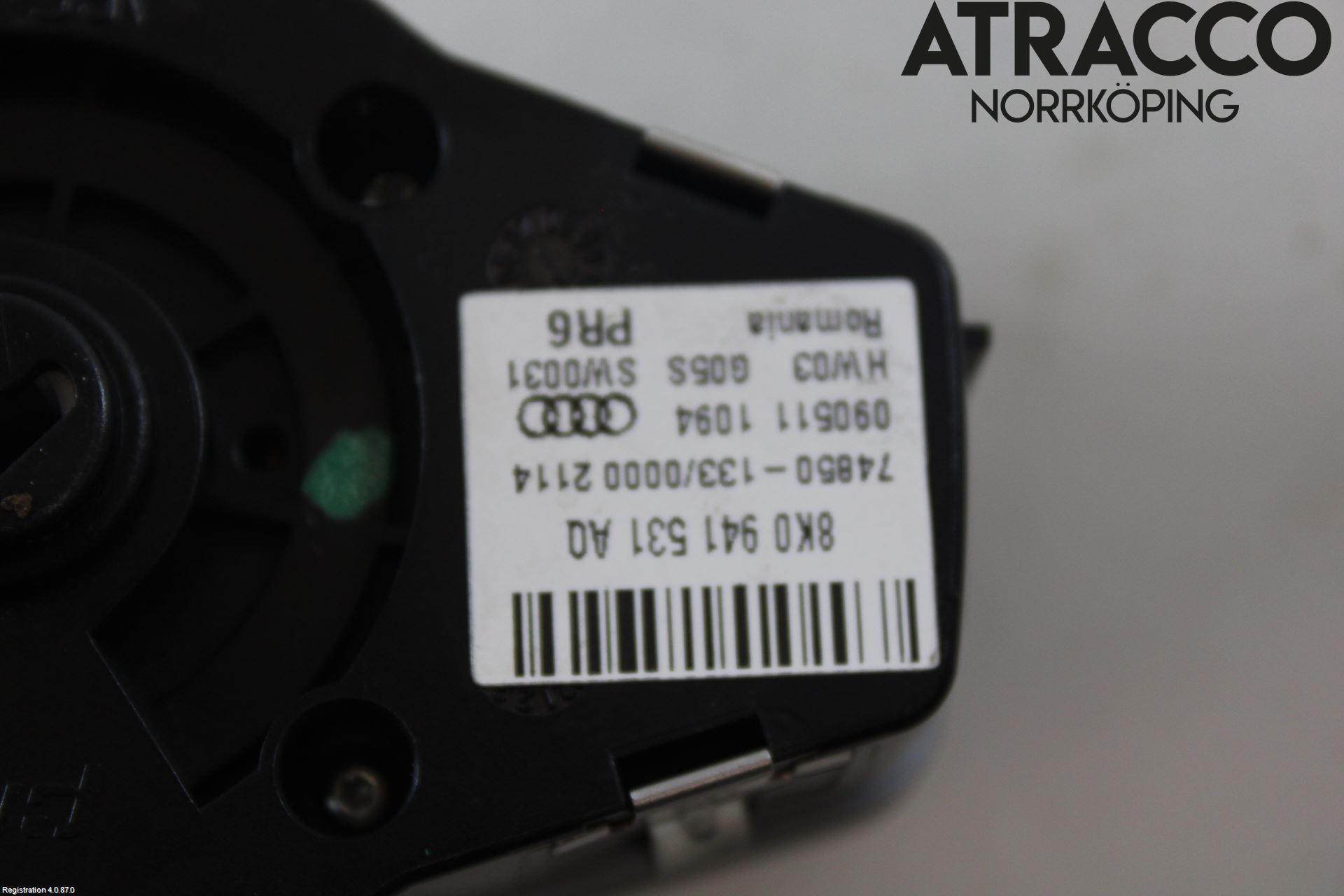Audi A4/S4 08-11 Bryter Hovedlys