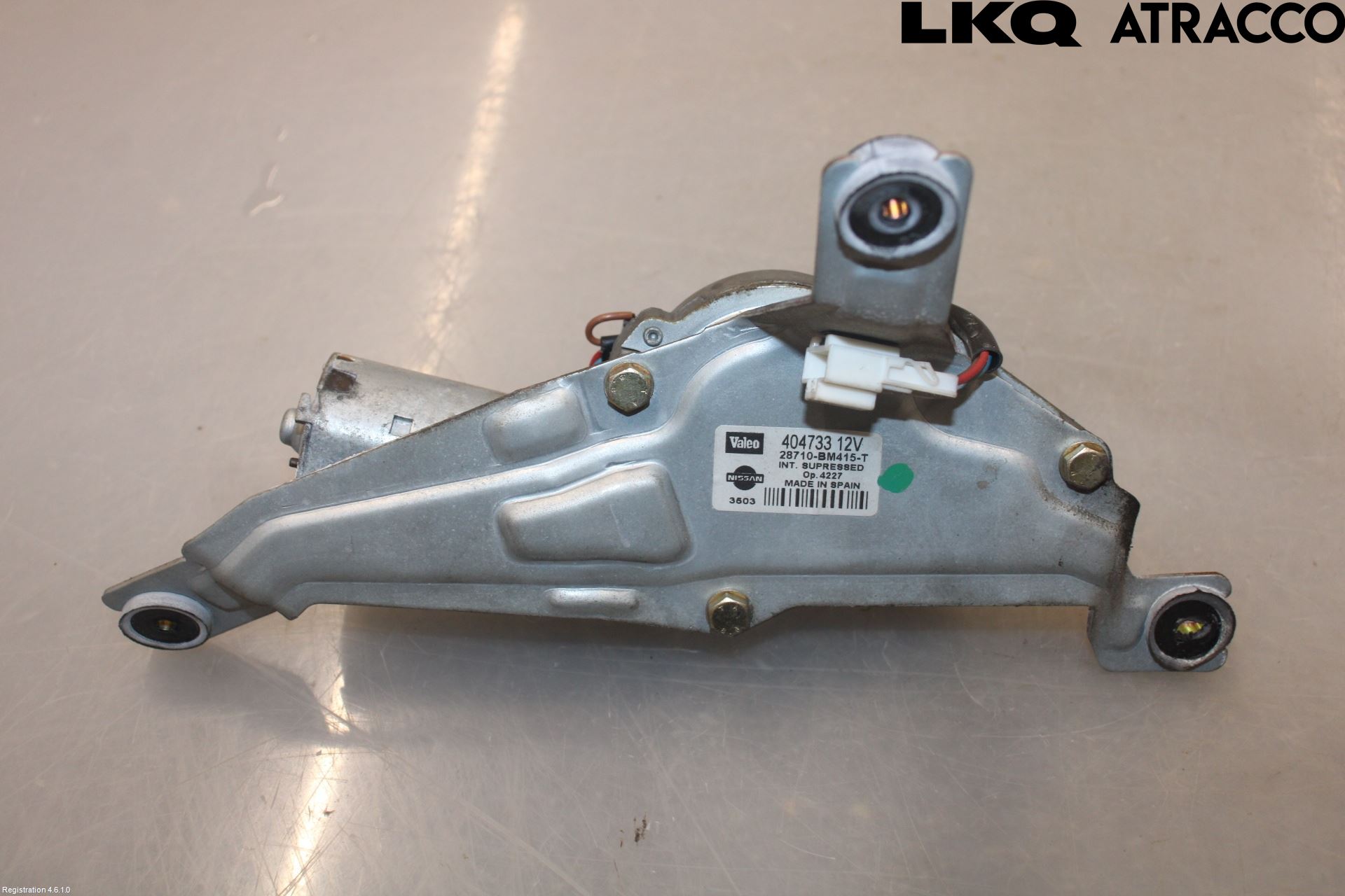 Nissan ALMERA    00-06 Viskermotor Bakluke