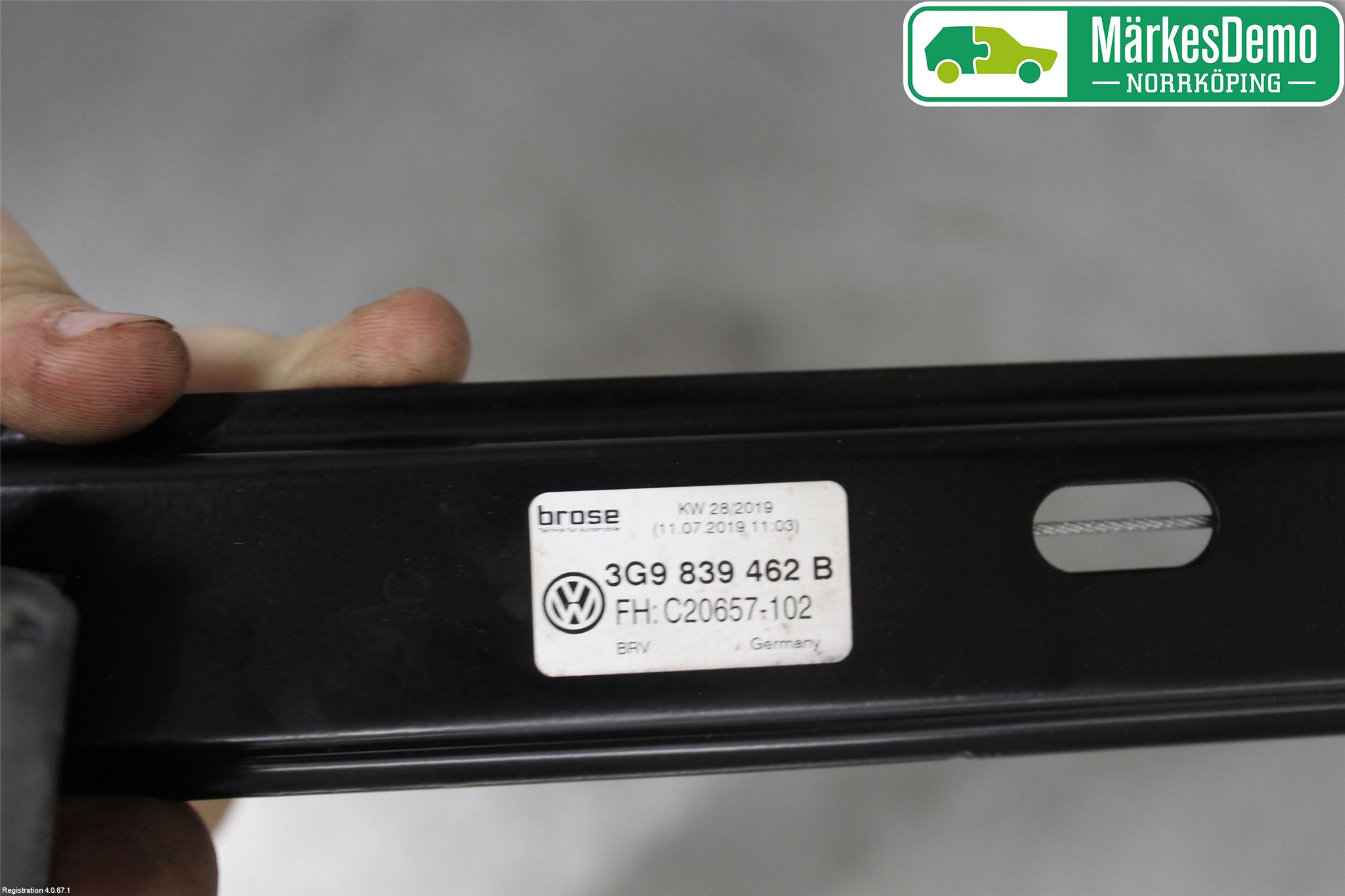 Volkswagen VW PASSAT 20-24 Vindusheis El Komp