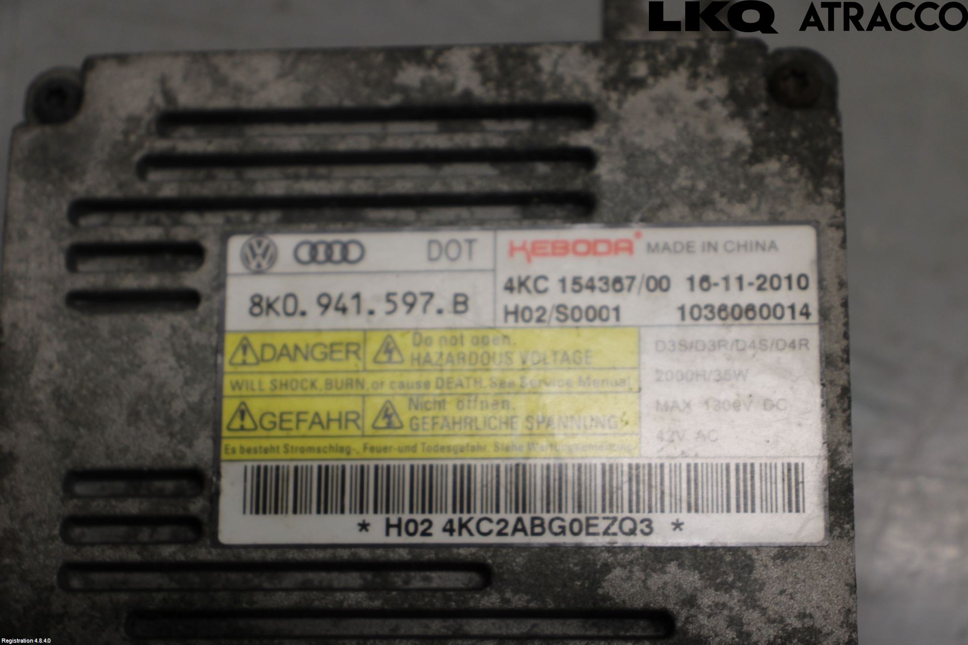 Volkswagen VW PASSAT 11-14 Styreenhet Xenon