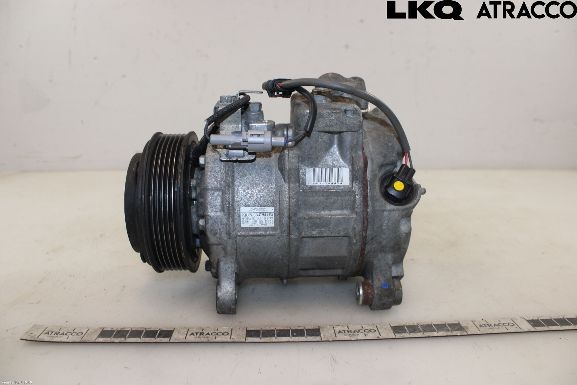BMW 5 F10/F11/F18 09-17 Varme Ac Kompressor