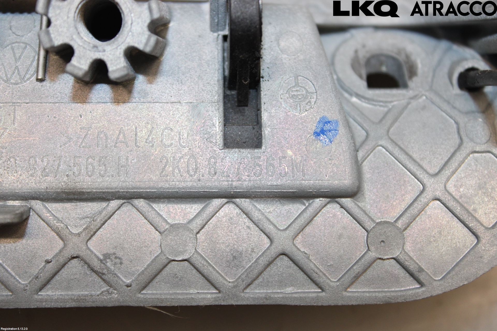 Volkswagen VW CADDY 16-20 Bakluke Handtak Ytre