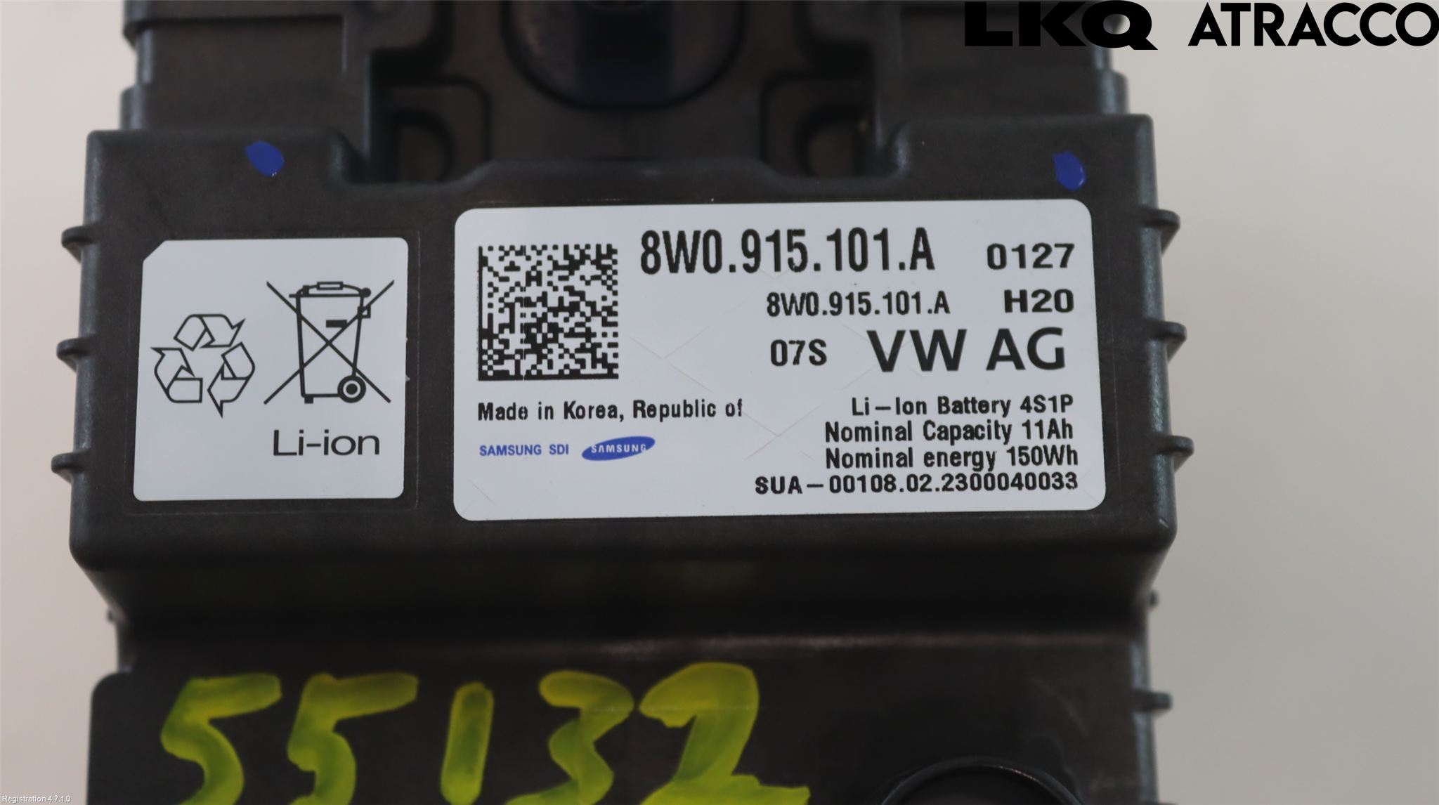 Audi Q5/SQ5 17- Hybrid Batteri