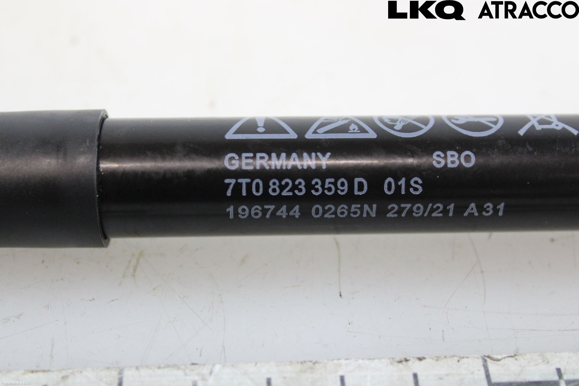 Volkswagen VW TRANSP/CARAVELLE (T7) 22-24 Panser Demper-Gassfjær