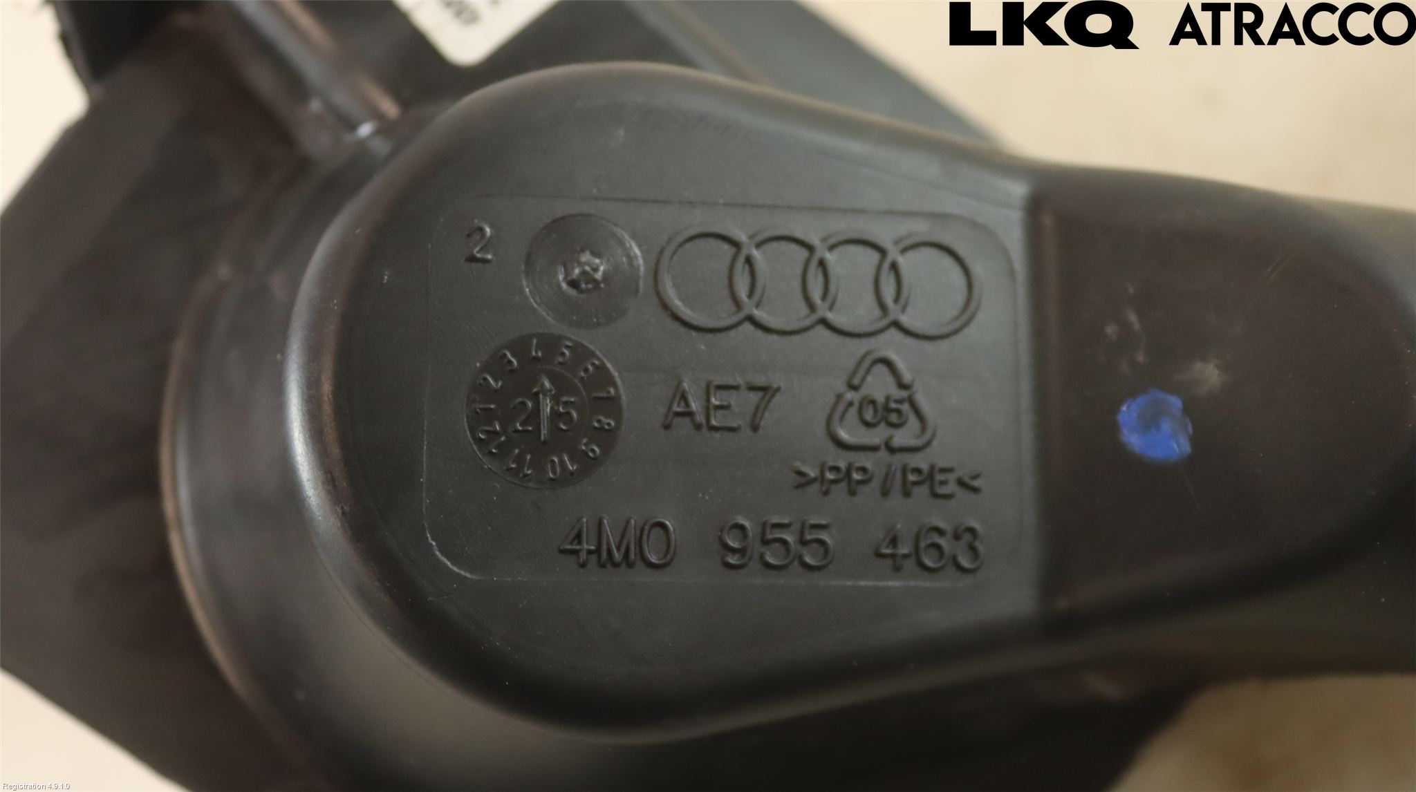 Volkswagen VW TOUAREG CR 18- Påfyllingsrør For Vasketank