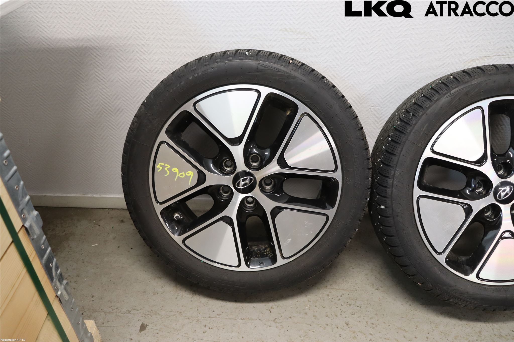 Hyundai IONIQ AE 17-22 Dekk Vinter På Alu Felg 4Stk