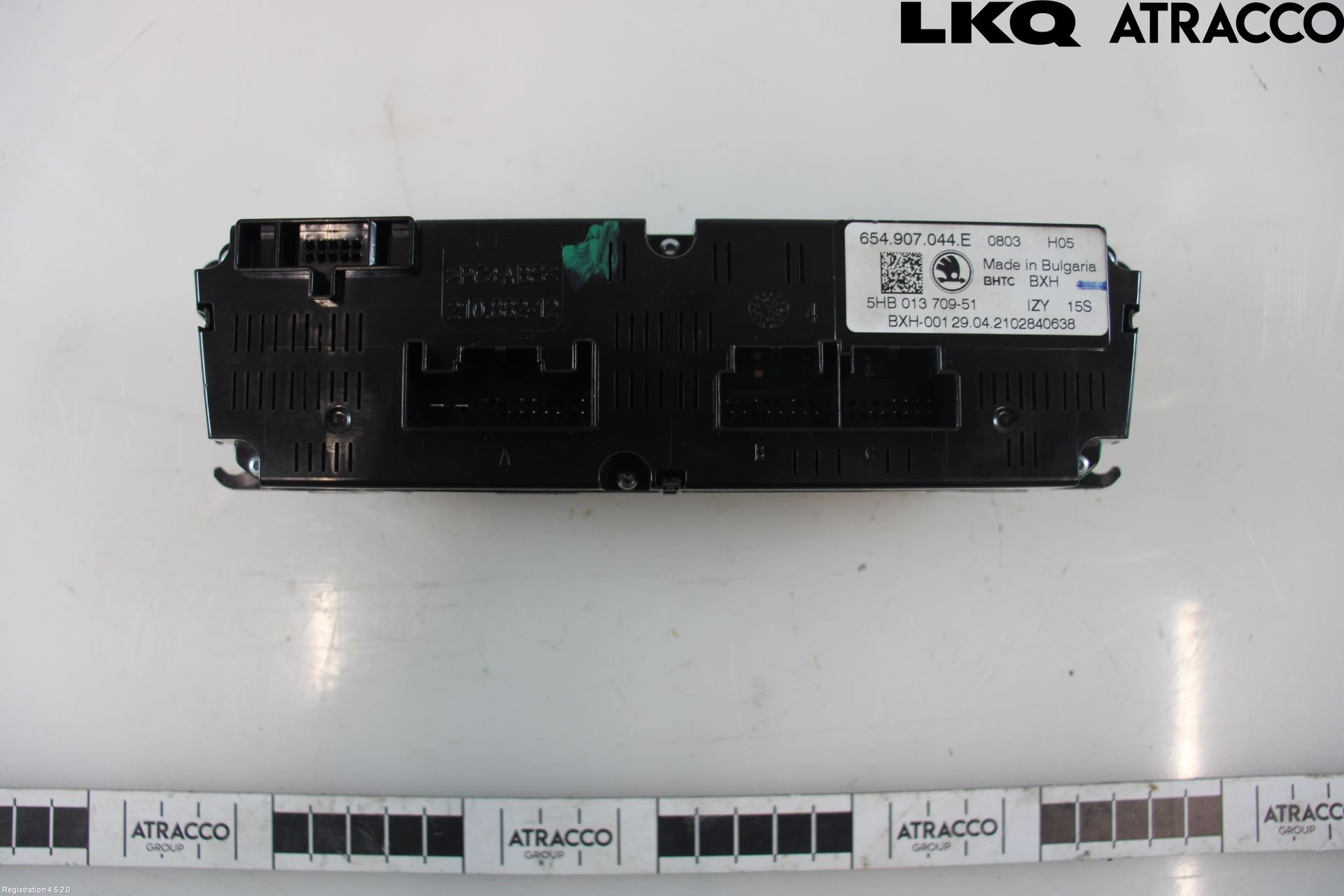 Skoda SCALA 19- Varmeapparat Panel(Regulering)