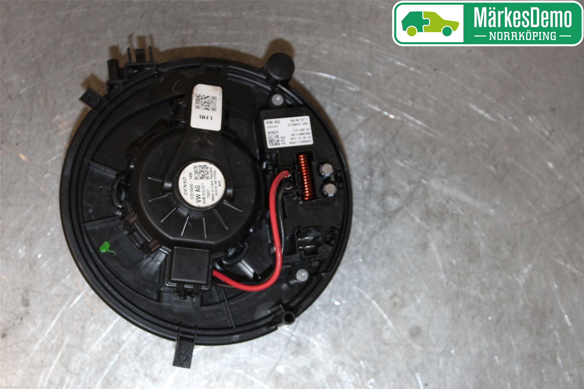 Skoda SUPERB 16-24 Varmeapparat Viftemotor