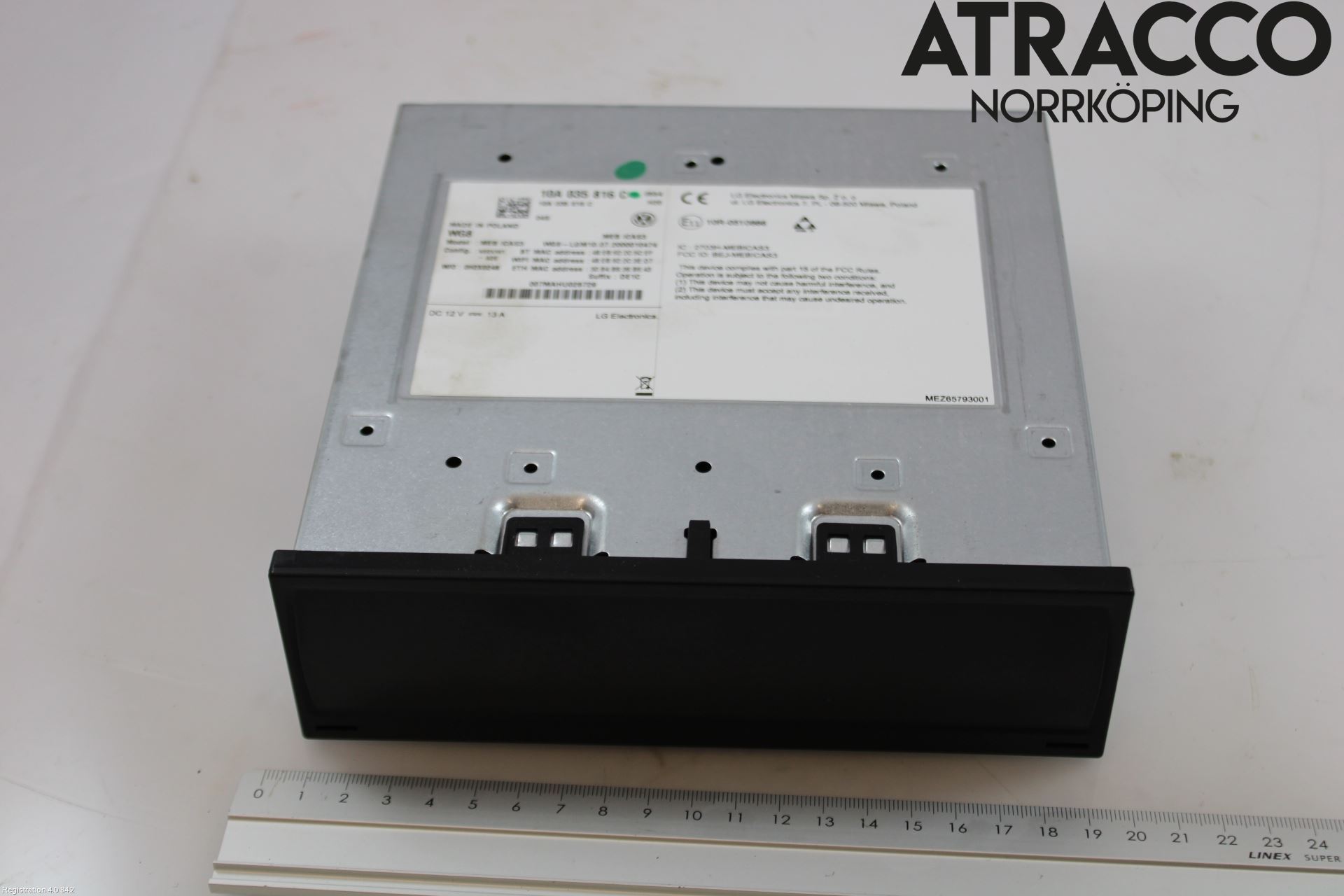 Volkswagen VW ID.3 21- Stereo Radio Med Cd