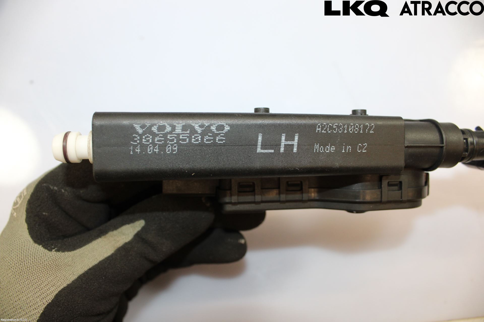 Volvo V70 08-13 Spylerdyse Frontlykter