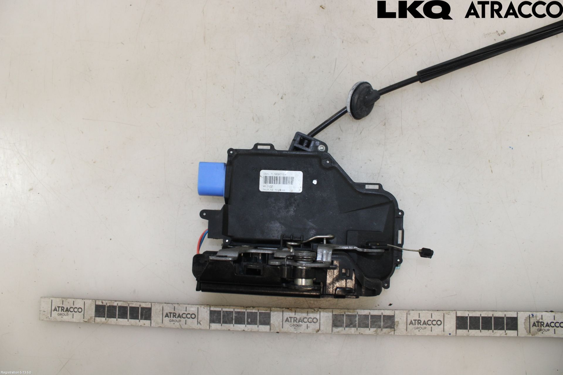 Volkswagen VW TOURAN 10-15 Dørlås - Låsekasse
