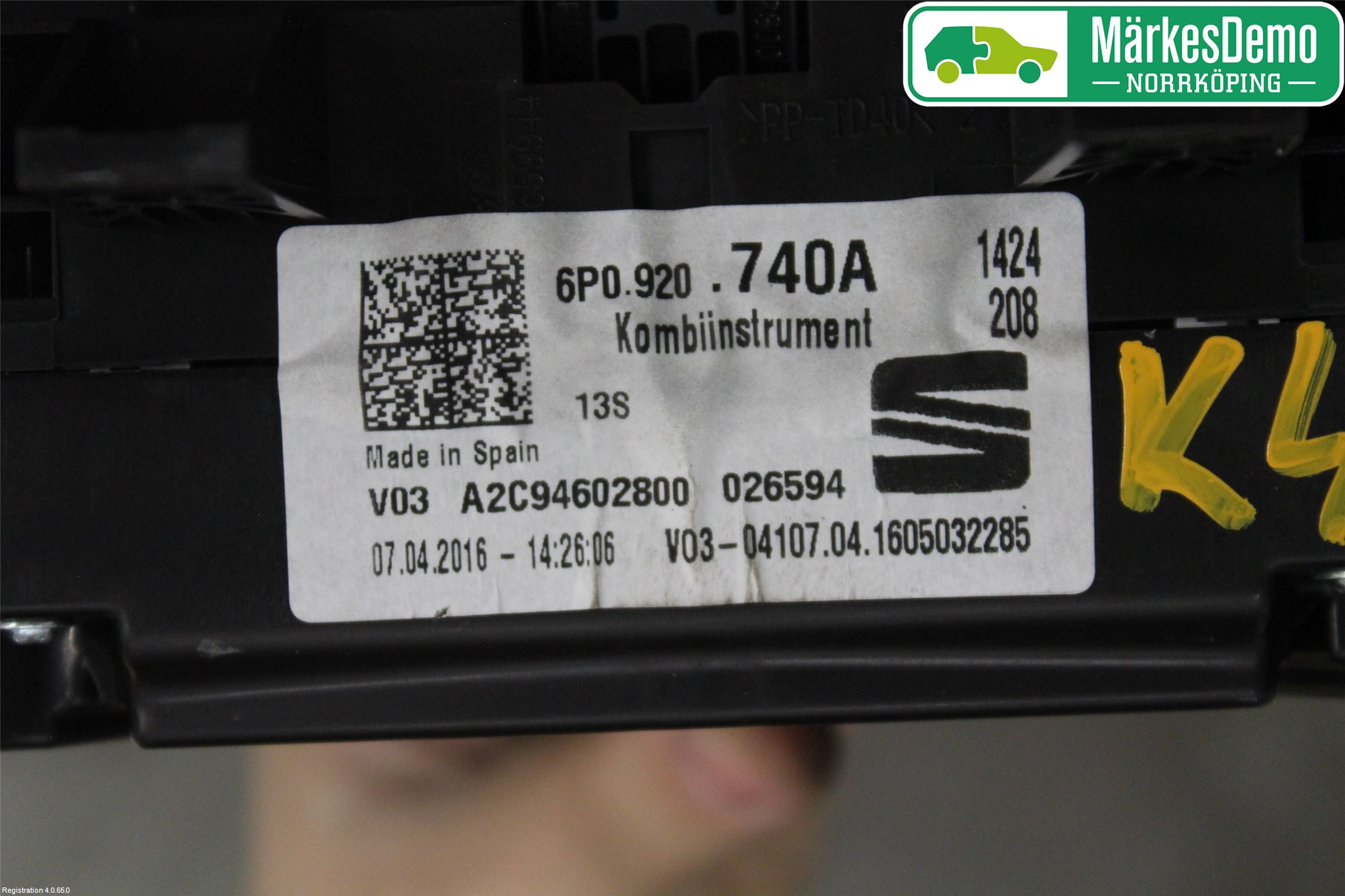 Seat IBIZA IV 08-16 Instr Kombinert