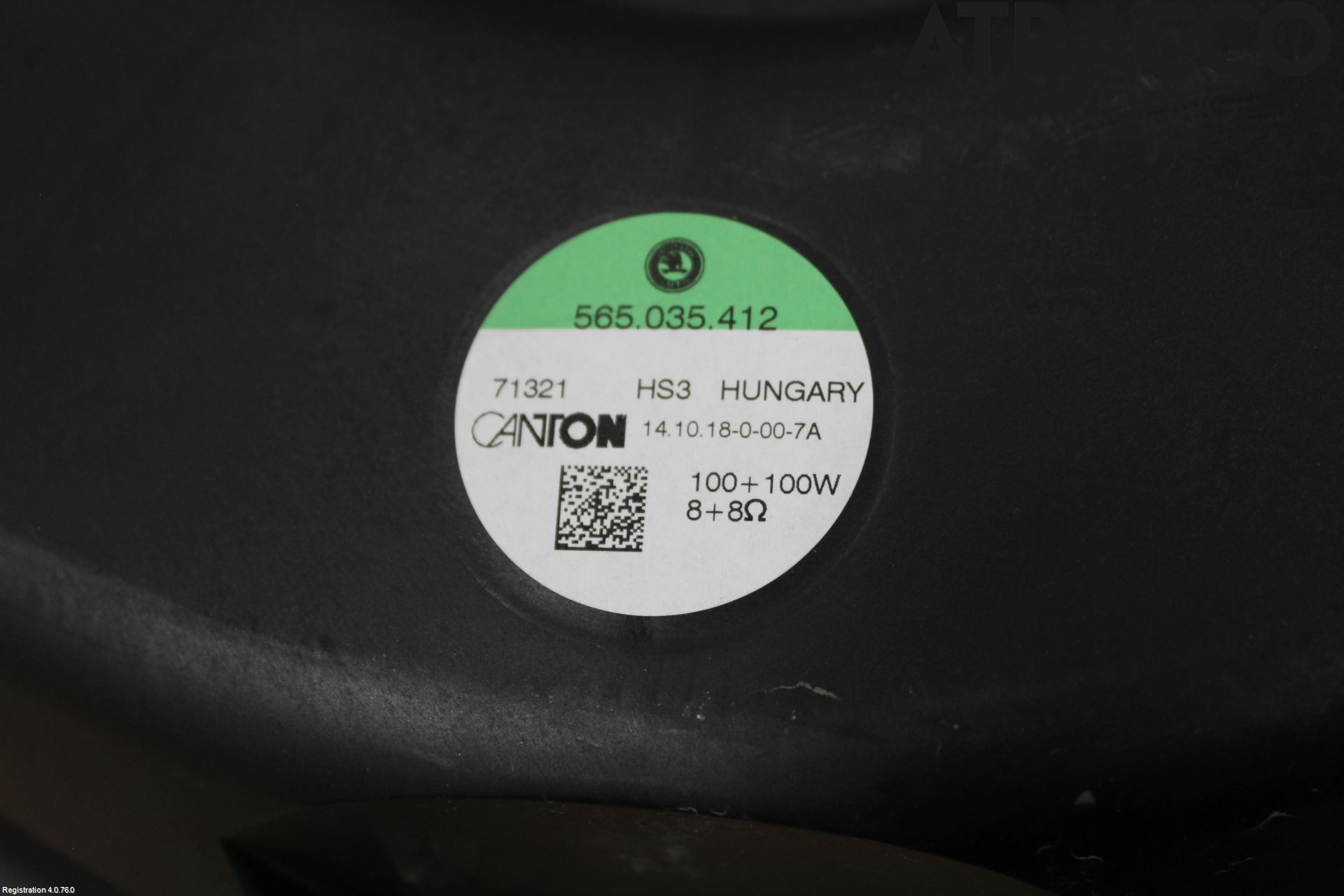 Skoda KODIAQ 17-24 Innr Høyttaler