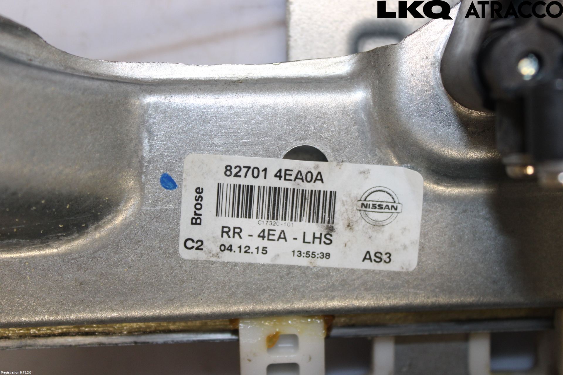 Nissan QASHQAI 14-17 Vindusheis El Komp