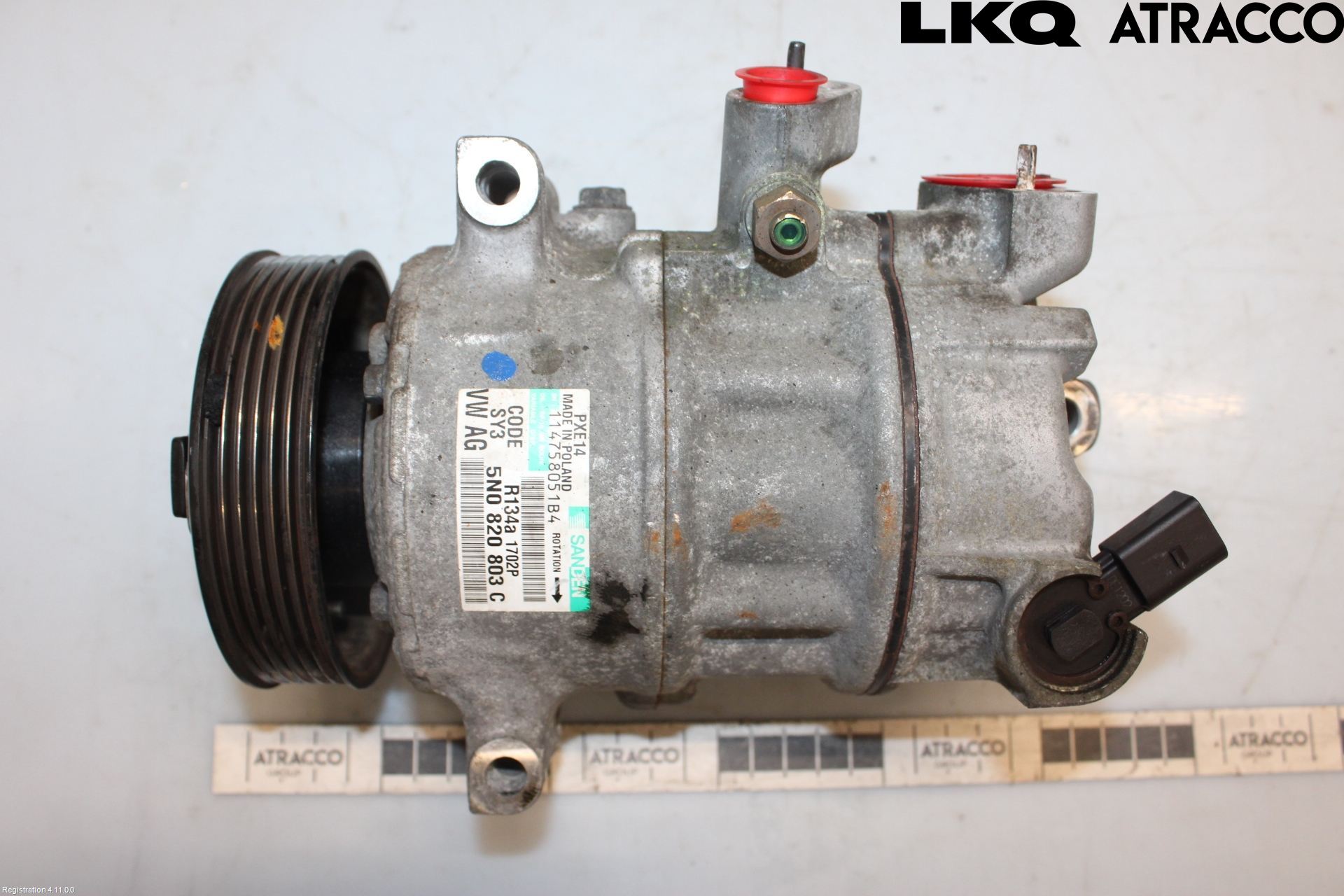 Skoda OCTAVIA (1Z) 05-13 Varme Ac Kompressor