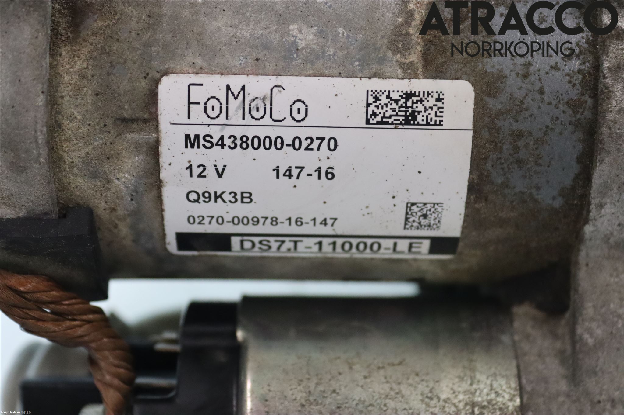 Ford S-MAX 15- Startmotor Diesel