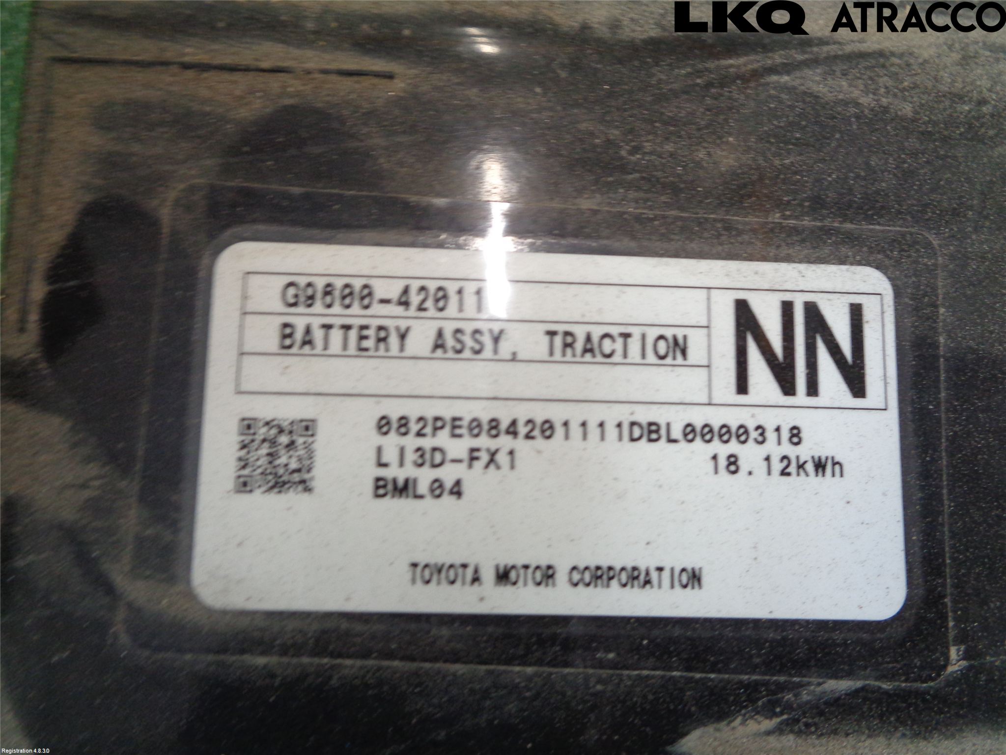 Toyota RAV4 19- Hybrid Batteri