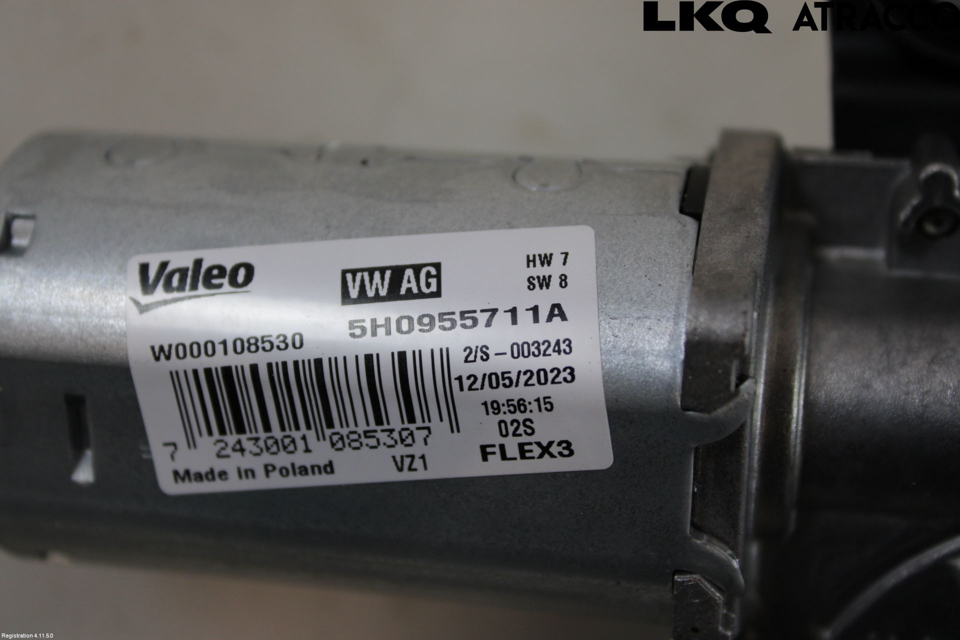 Volkswagen VW ID.4 21- Viskermotor Bakluke