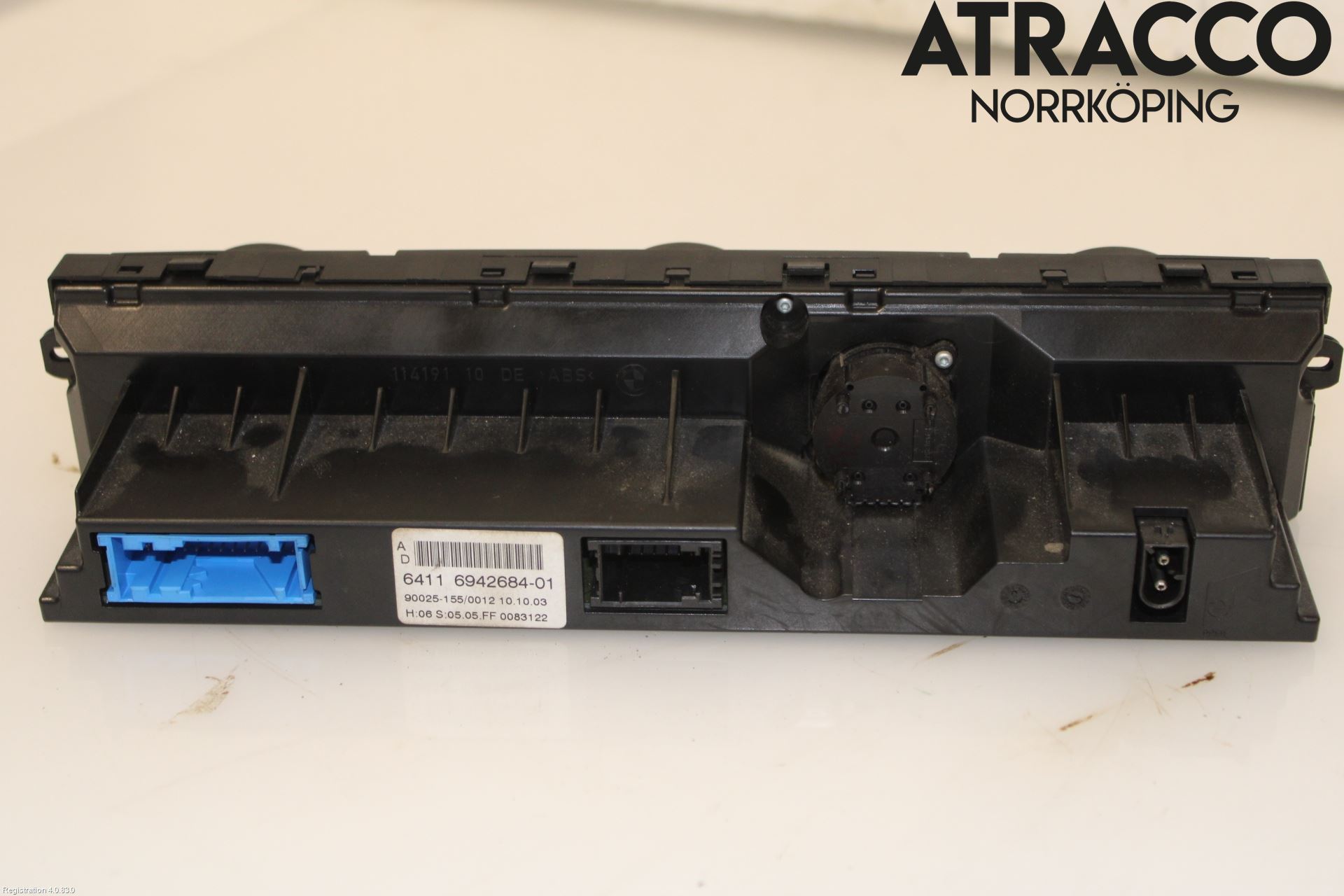 BMW 5 E60/61 Sed/Tou 02-10 Varmeapparat Panel(Regulering)