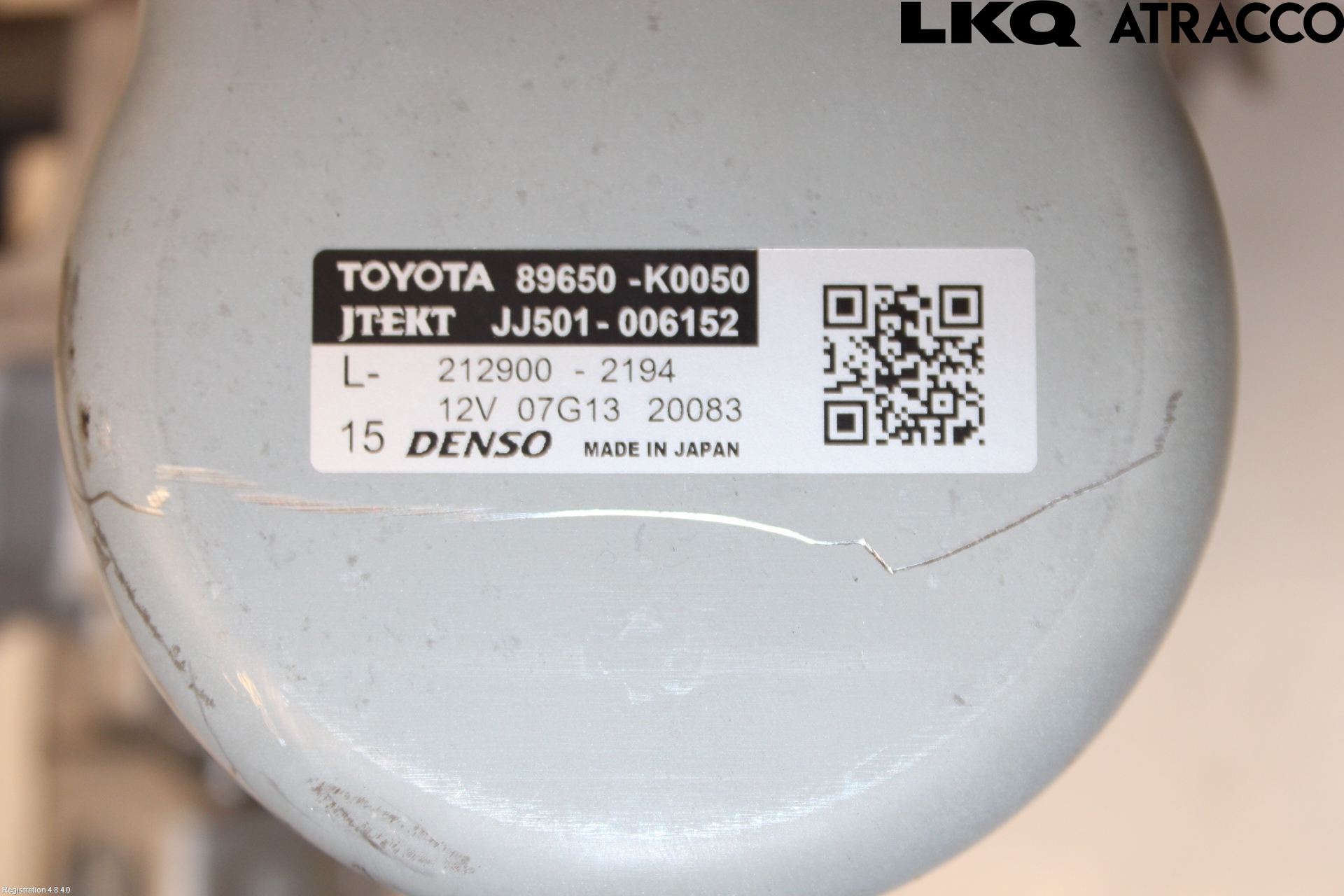 Toyota YARIS XP21 20- Rattakselaggregat Innebygd Servo