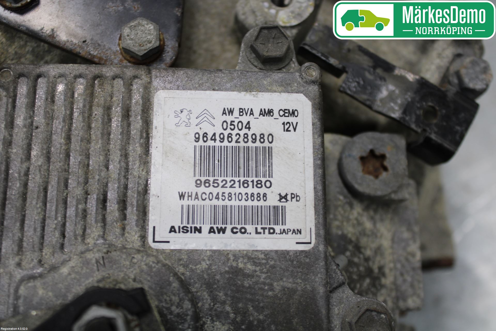 Peugeot 407 Gearkasse Automat