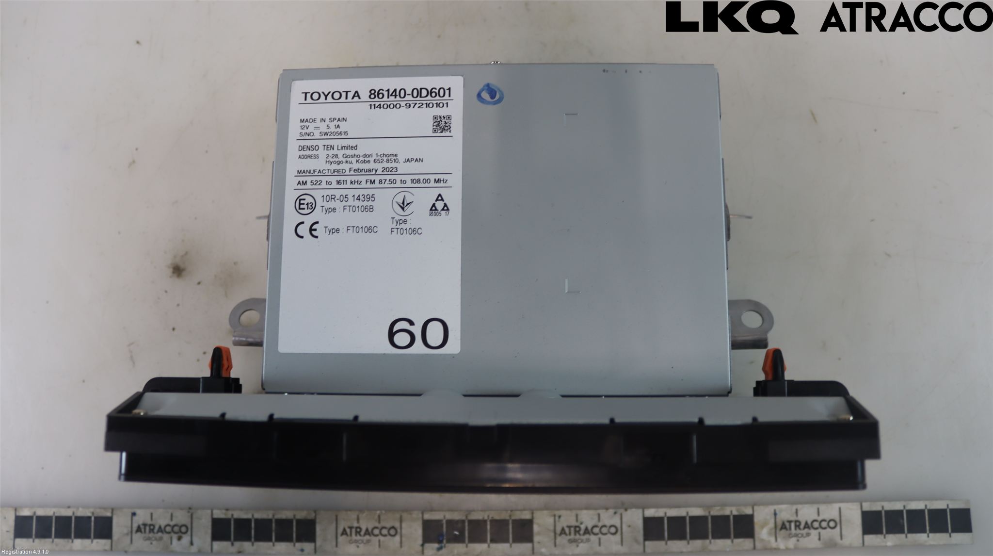 Toyota YARIS CROSS XP21 21- Stereo Radio Med Cd