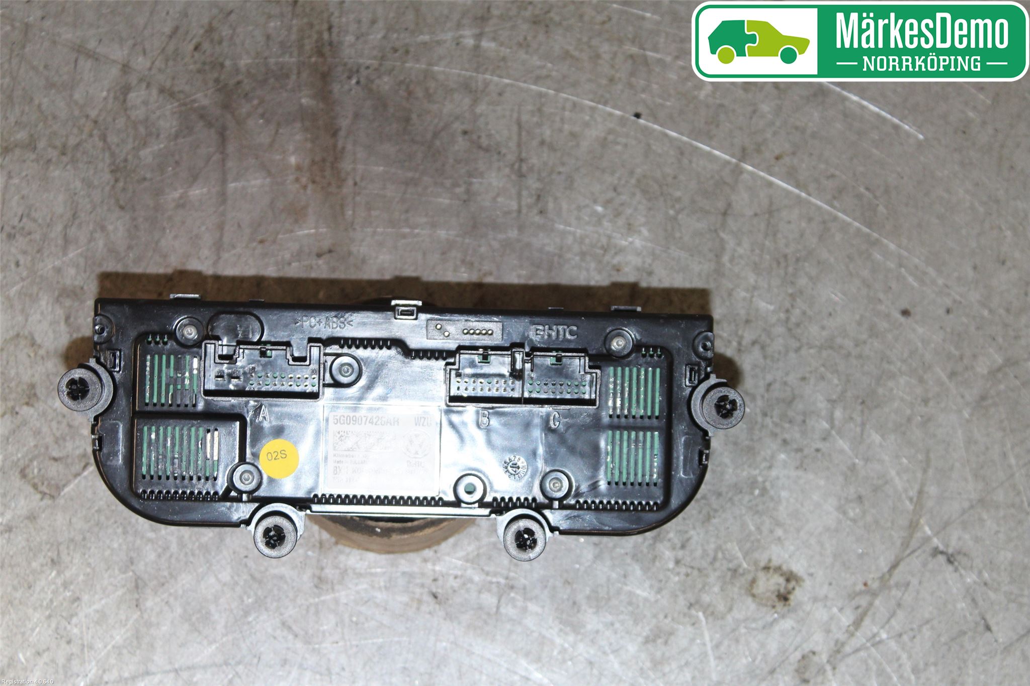 Volkswagen VW GOLF / E-GOLF VII 13-20 Varmeapparat Panel(Regulering)