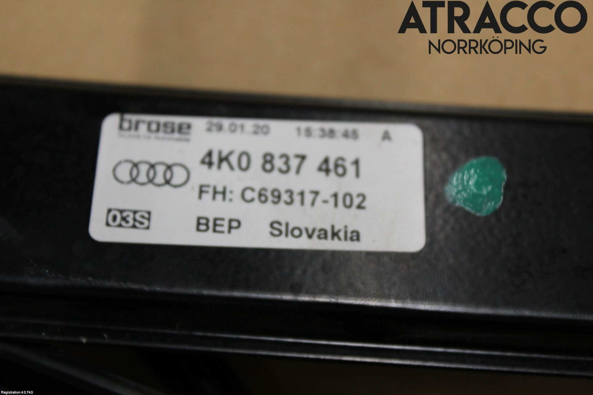 Audi A6 F2/C8 19- Vindusheis El Komp