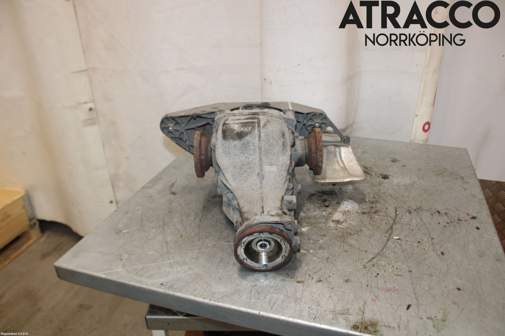 Audi A8/S8 4H 10-17 Bakaksel Kardang Bak -Diff
