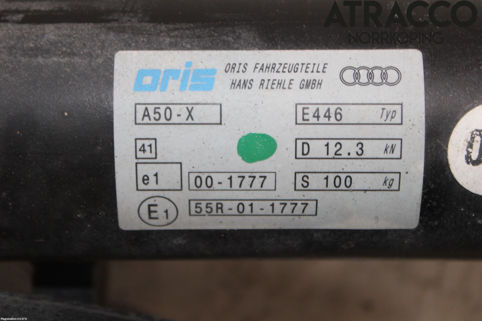 Audi Q5 09-16 Tilhengerfeste