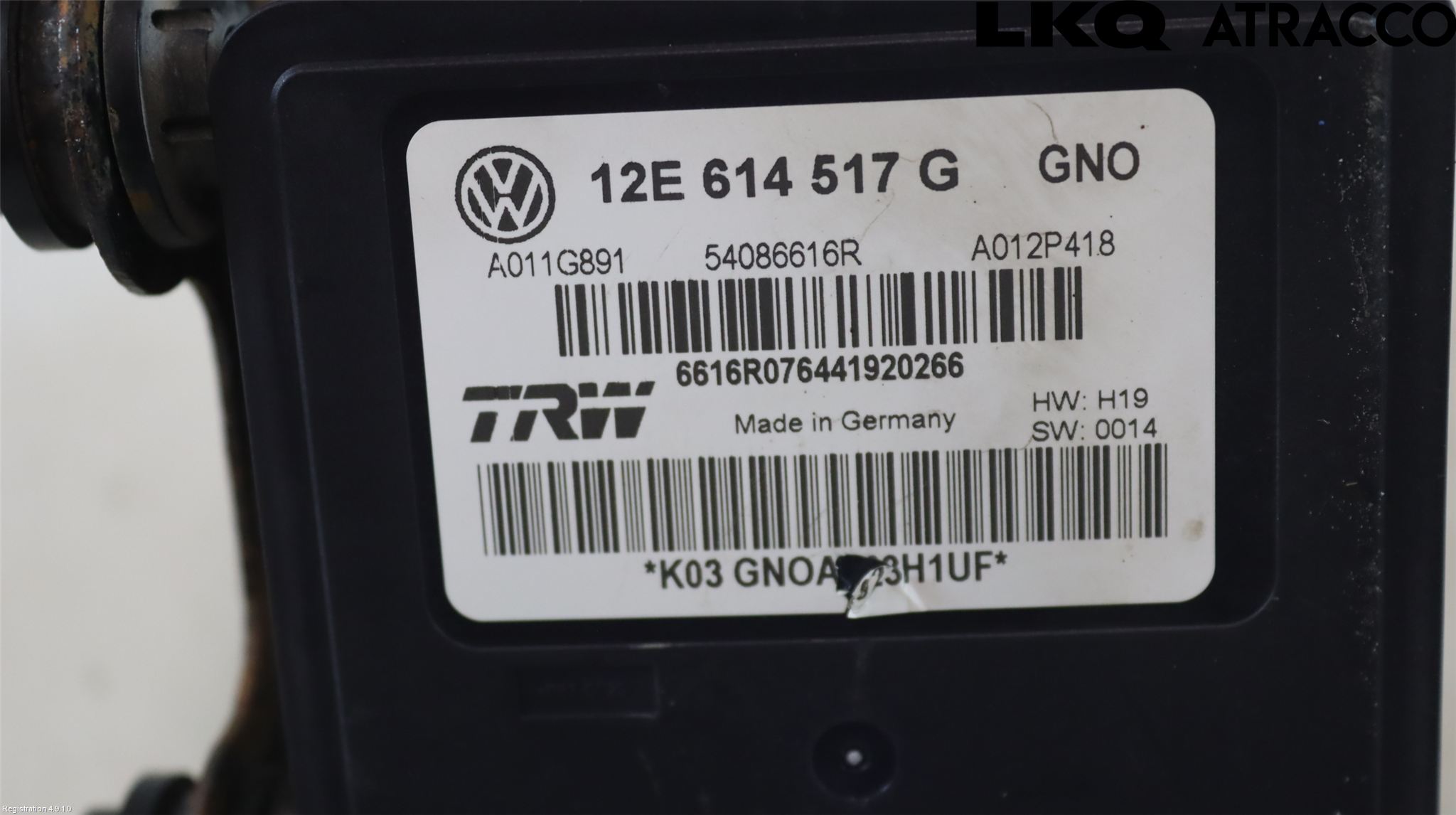 Volkswagen VW UP! / E-UP! Abs Hydraulikkaggregat