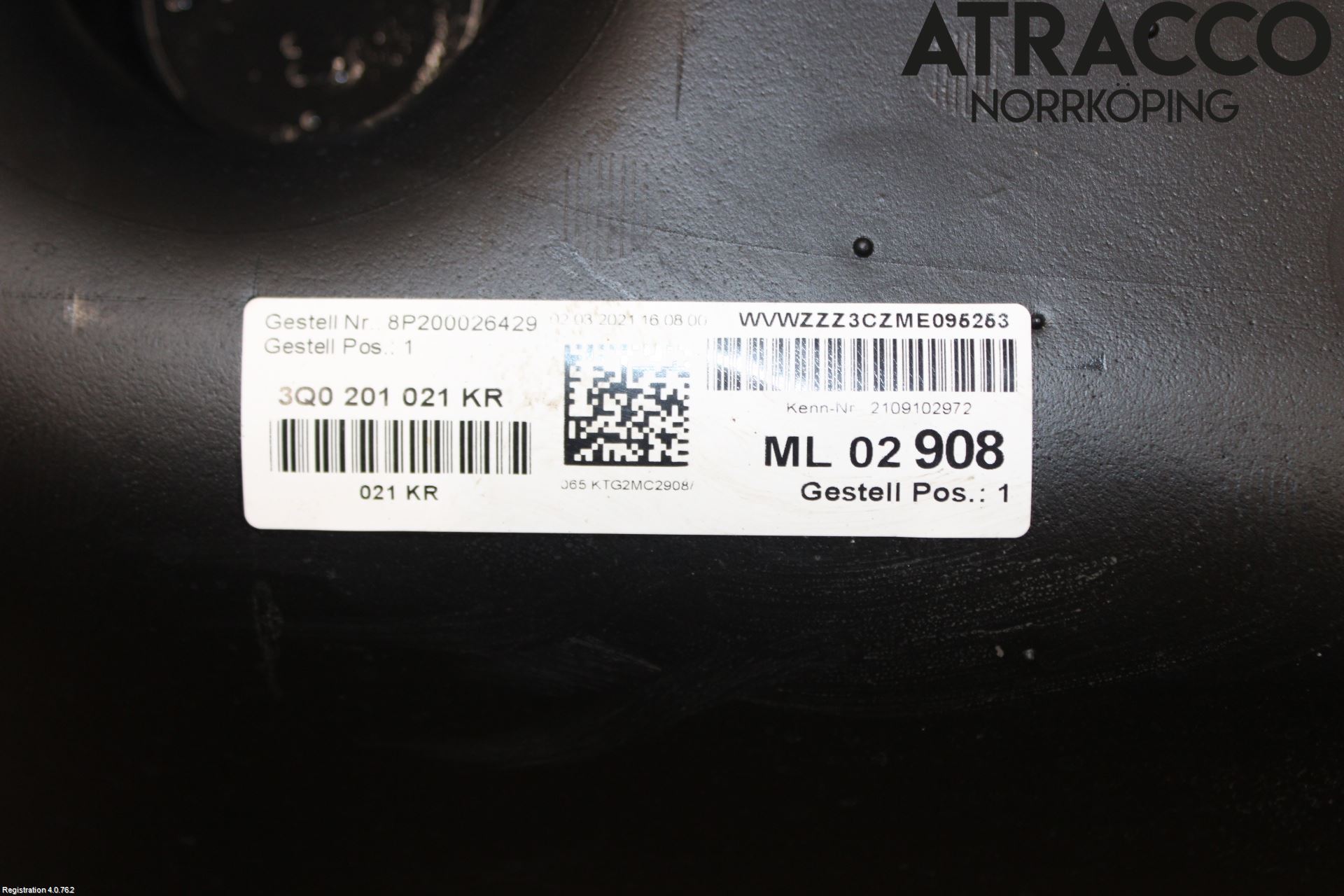 Volkswagen VW PASSAT 20-24 Drivstofftank Innsprøytning